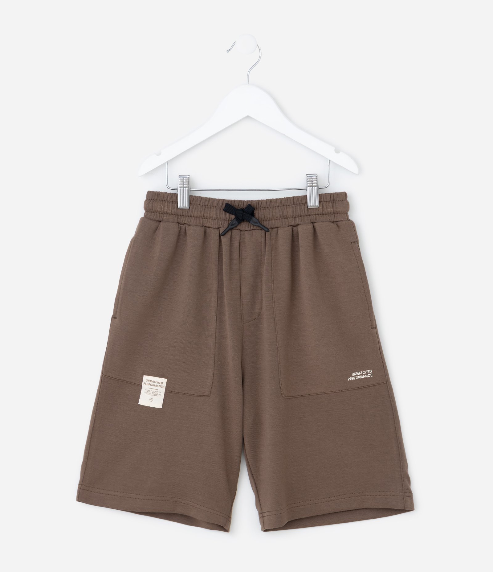 Bermuda Infantil em Modal com Bolsos - Tam 5 a 14 Anos Marrom 2