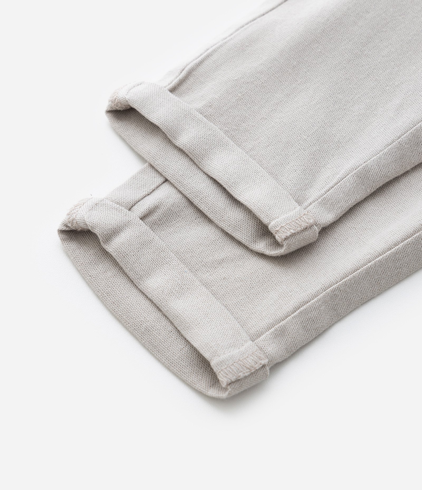 Calça Infantil em Cambraia com Bolso Faca - Tam 0 a 18 Meses Cinza 5