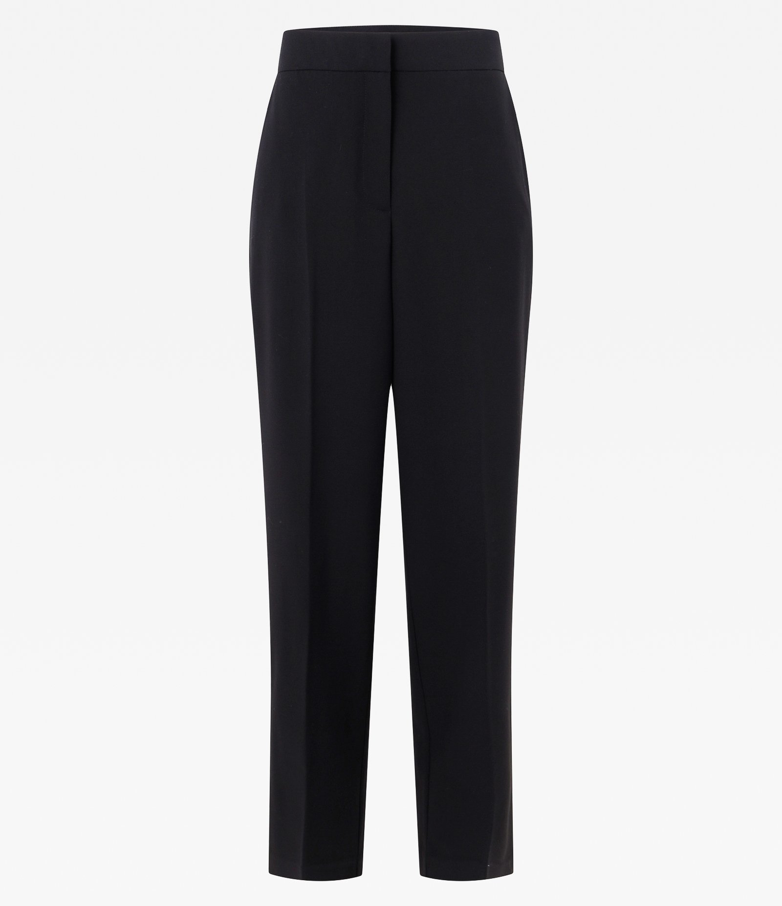 Calça Reta em Alfaiataria com Bolso Faca Preto 5