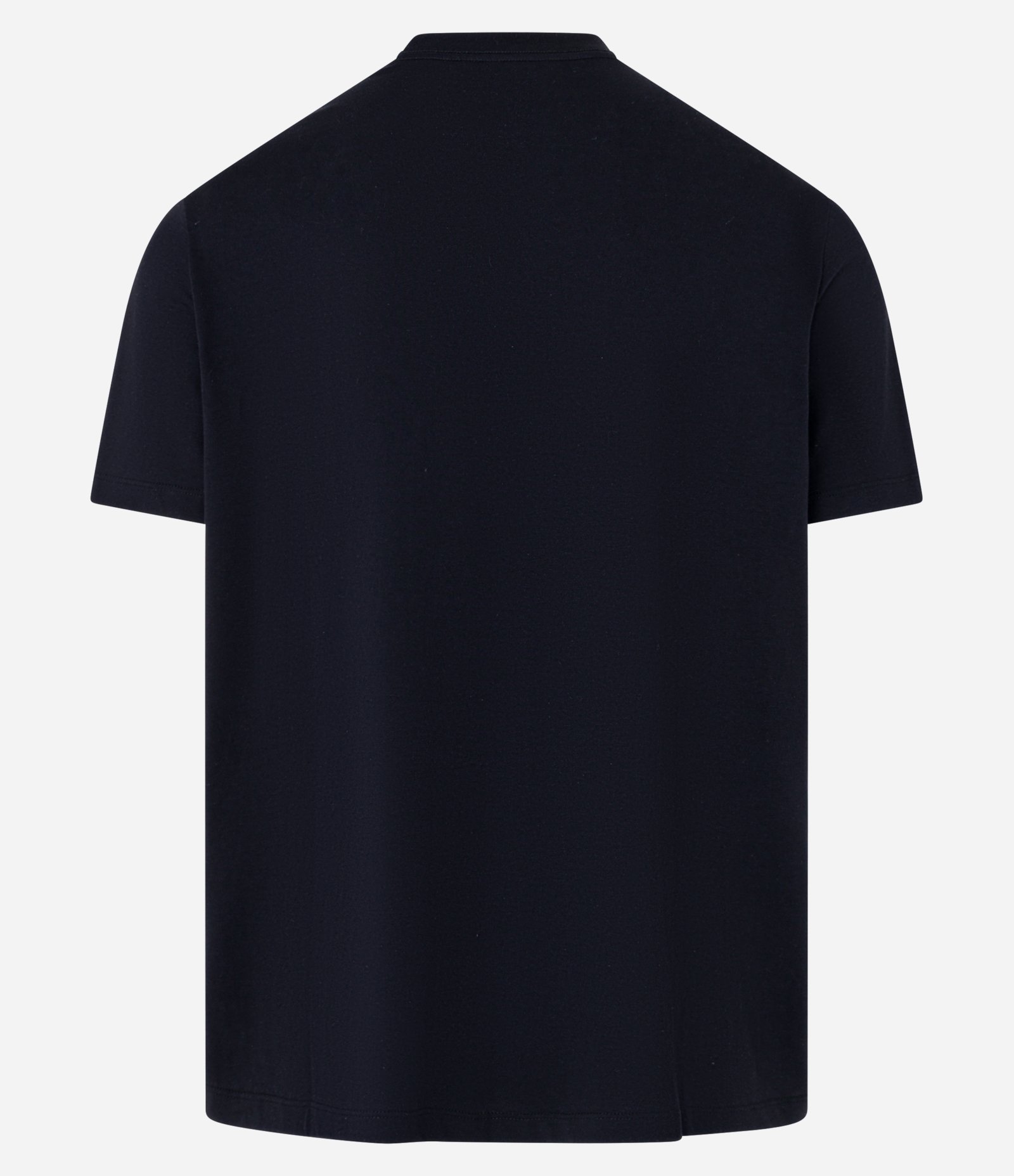 Camiseta Comfort em Algodão com Estampa Cruz Bordada Preto 5