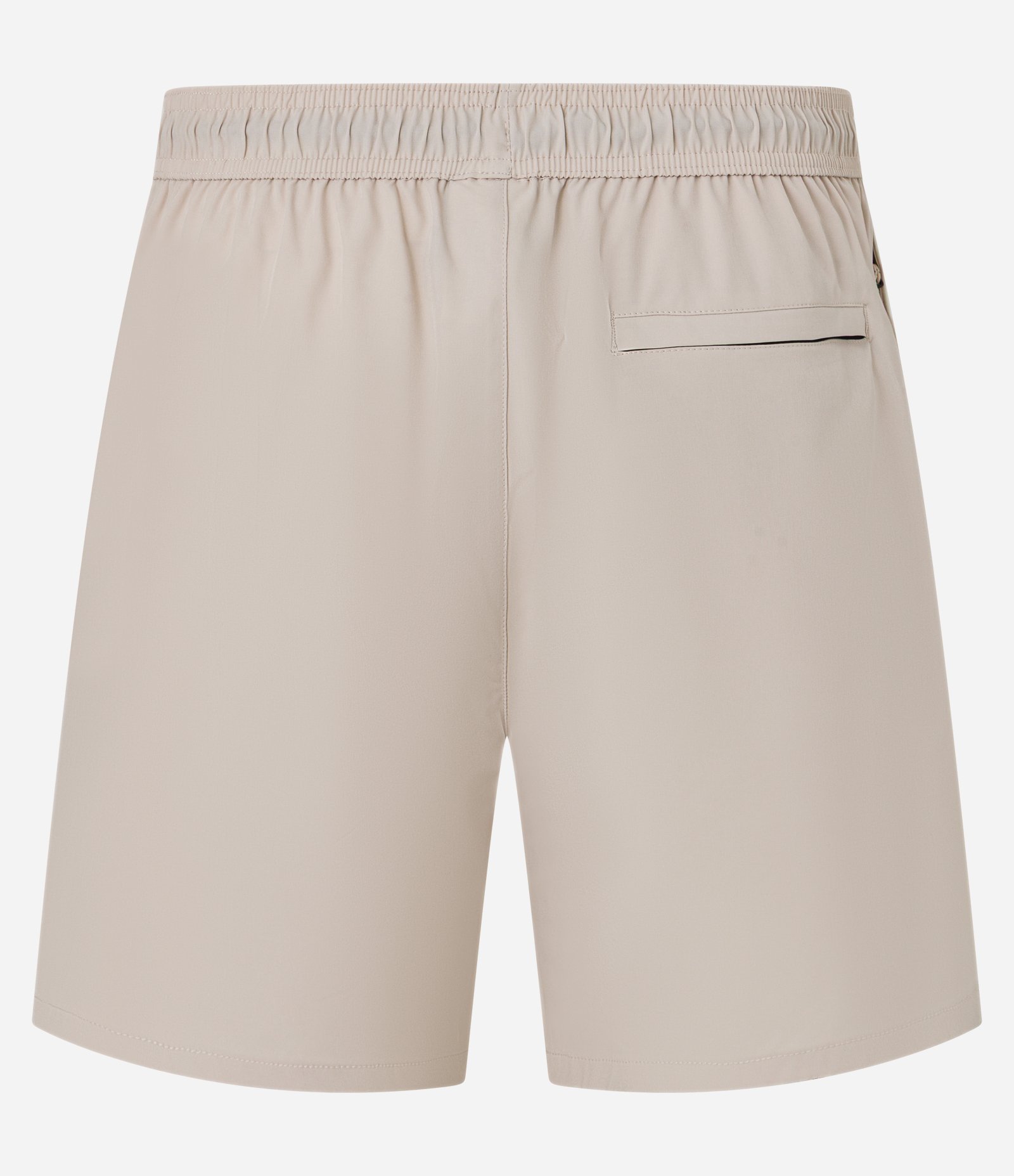Bermuda Esportiva com Cordão Contrastante e Bolso Bege 7