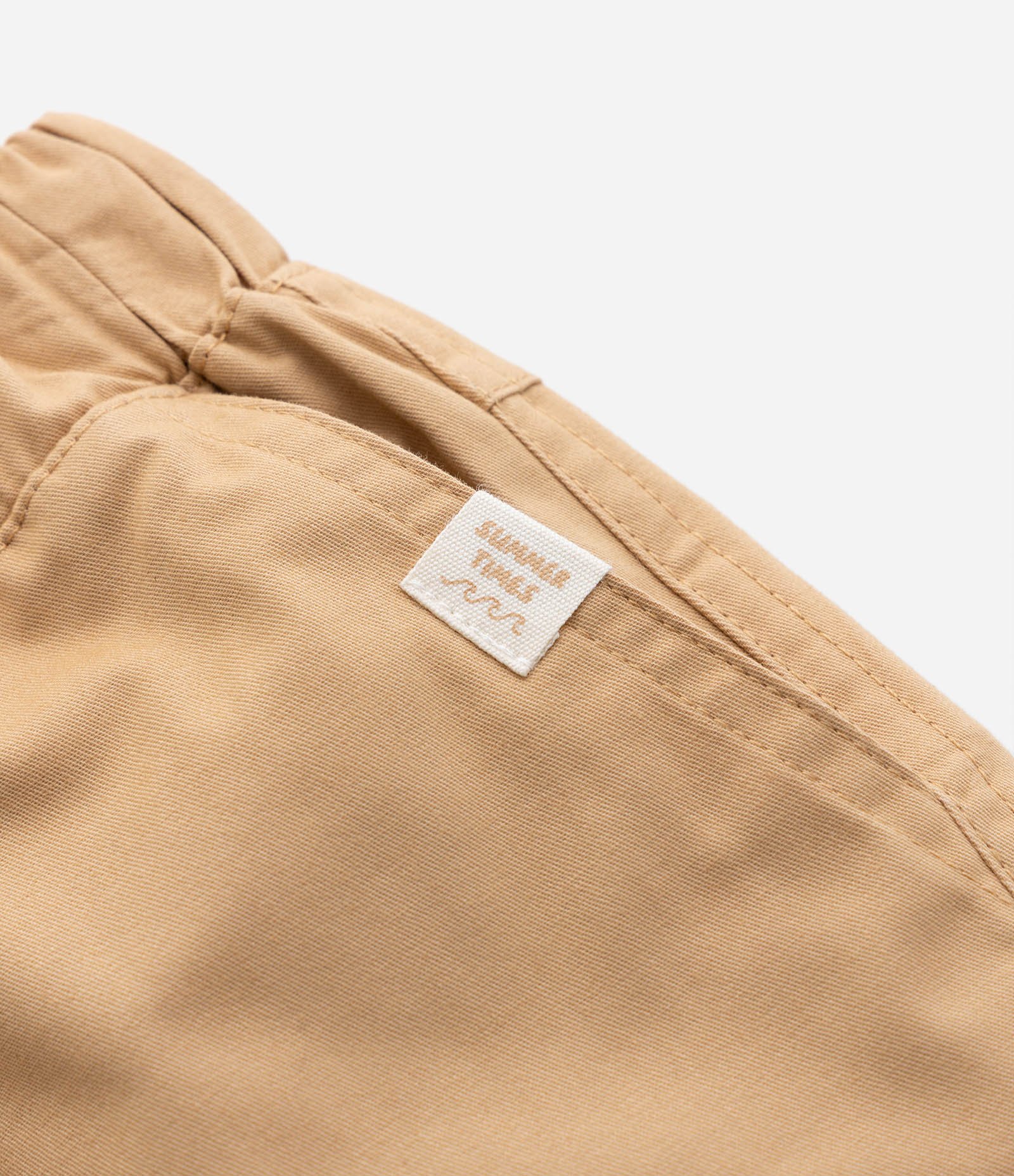 Conjunto Infantil em Piquet com Bordado de Sol Under The Sun - Tam 1 a 6 Anos Branco/Bege 9