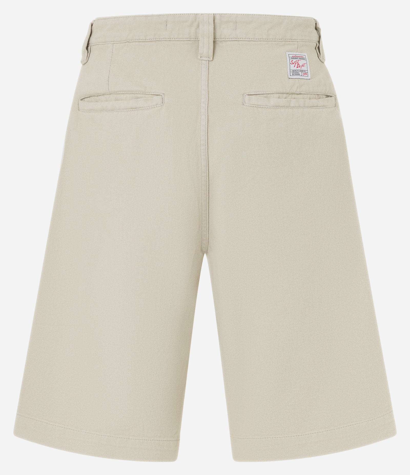 Bermuda Baggy em Sarja com Detalhe de Costura Frontal 7