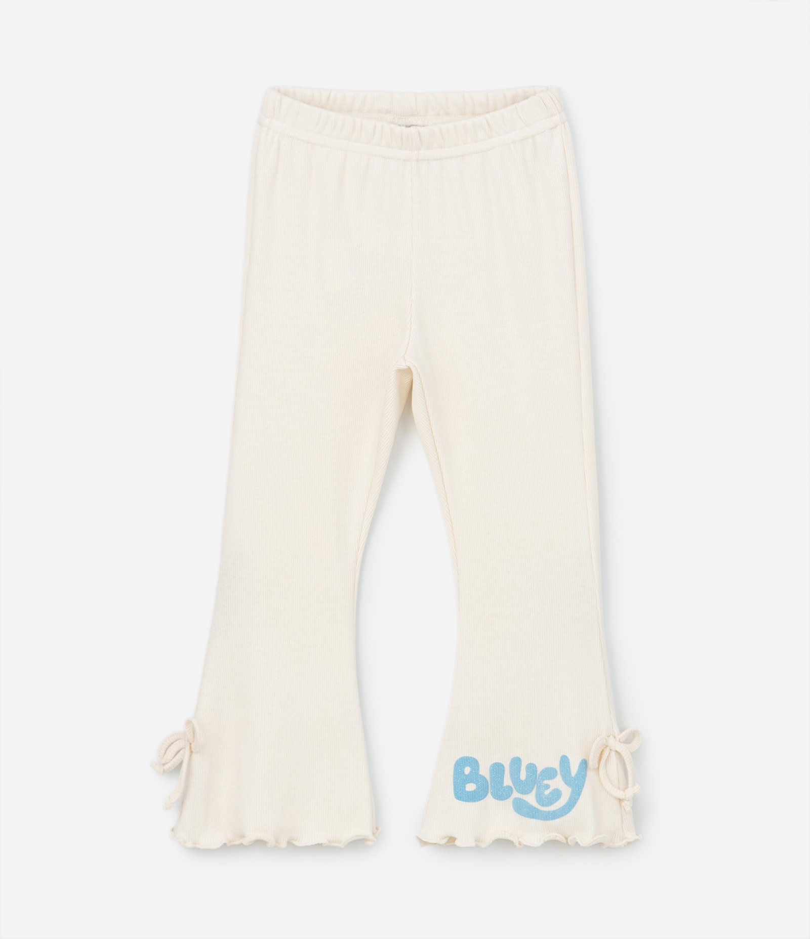 Conjunto Infantil com Estampa Bluey com Glitter - Tam 1 a 6 Anos Azul/Bege 8