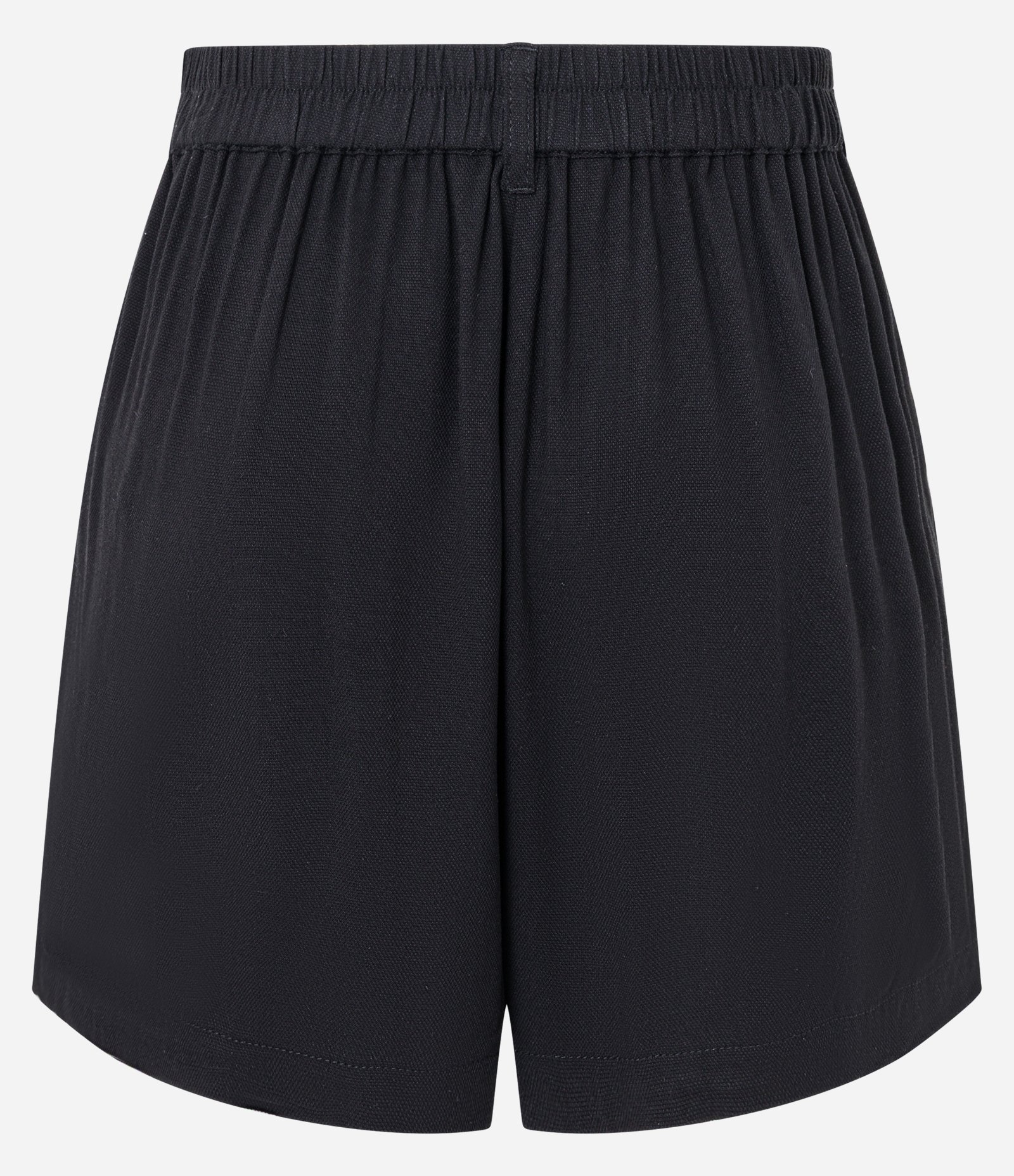Short Curto Alfaiatado em Viscose Twill Preto 8
