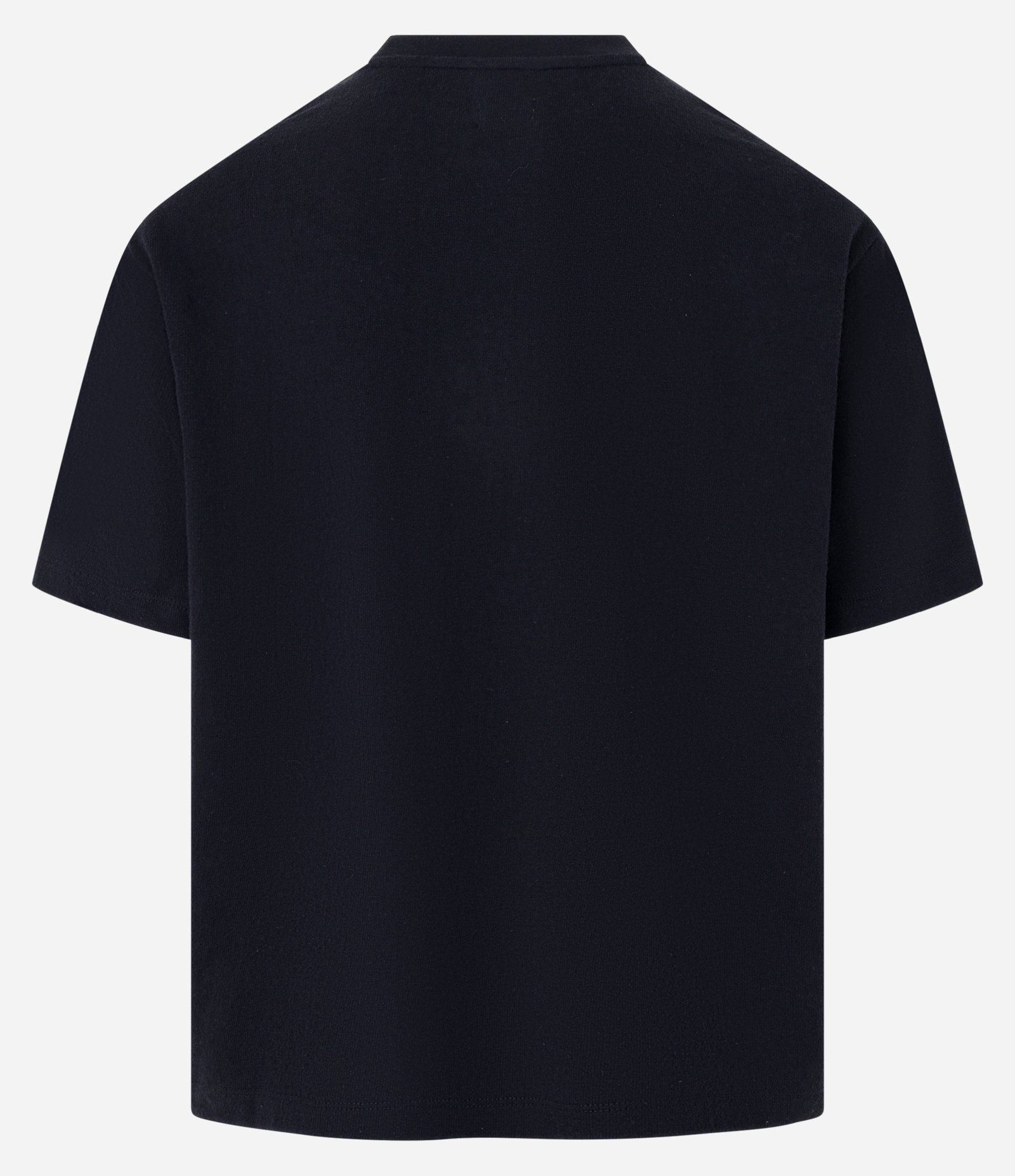 Camiseta Boxy em Algodão Texturizada Preto 7