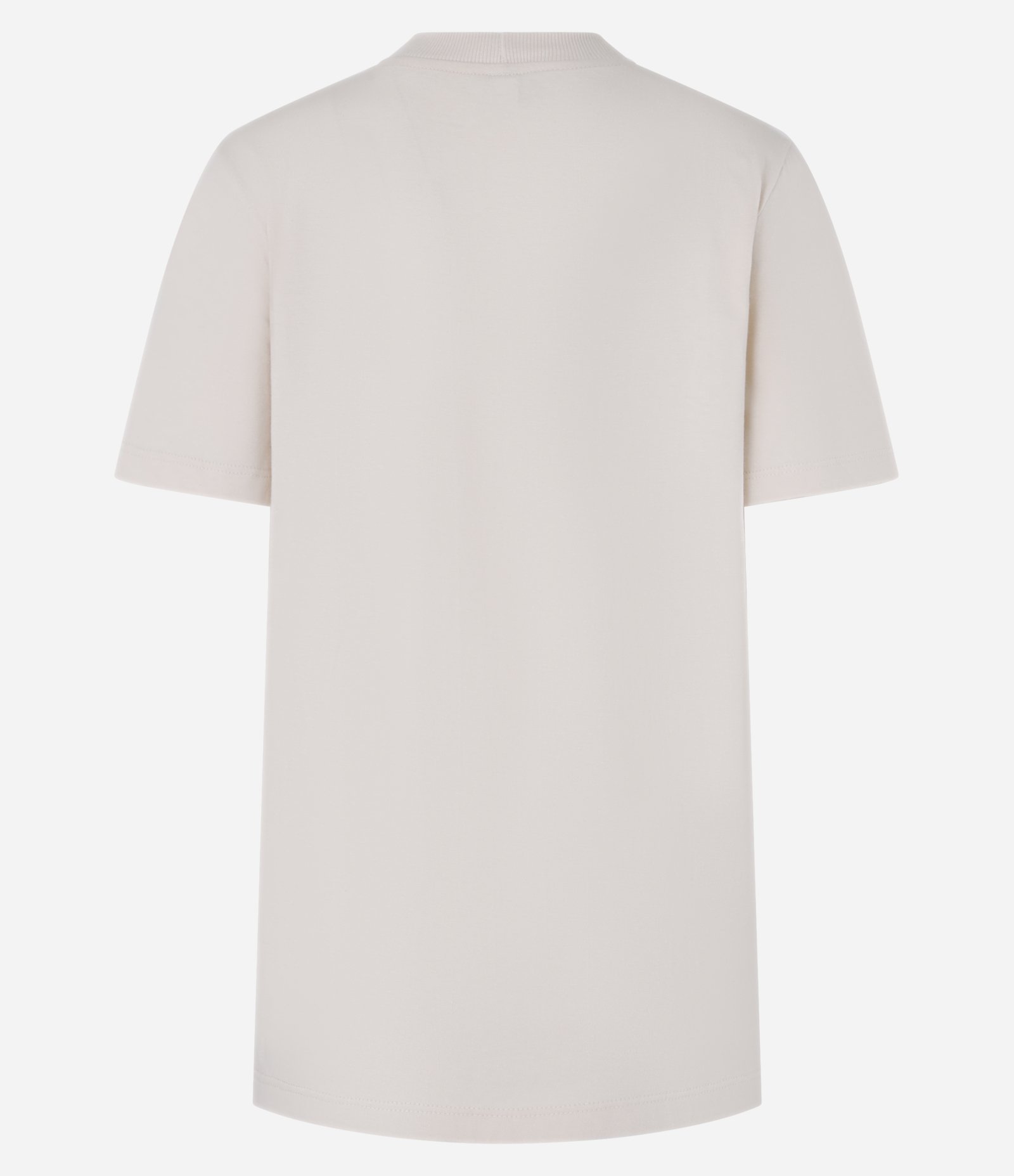 Camiseta Alongada em Algodão com Estampa Floral Bege Rosado 6