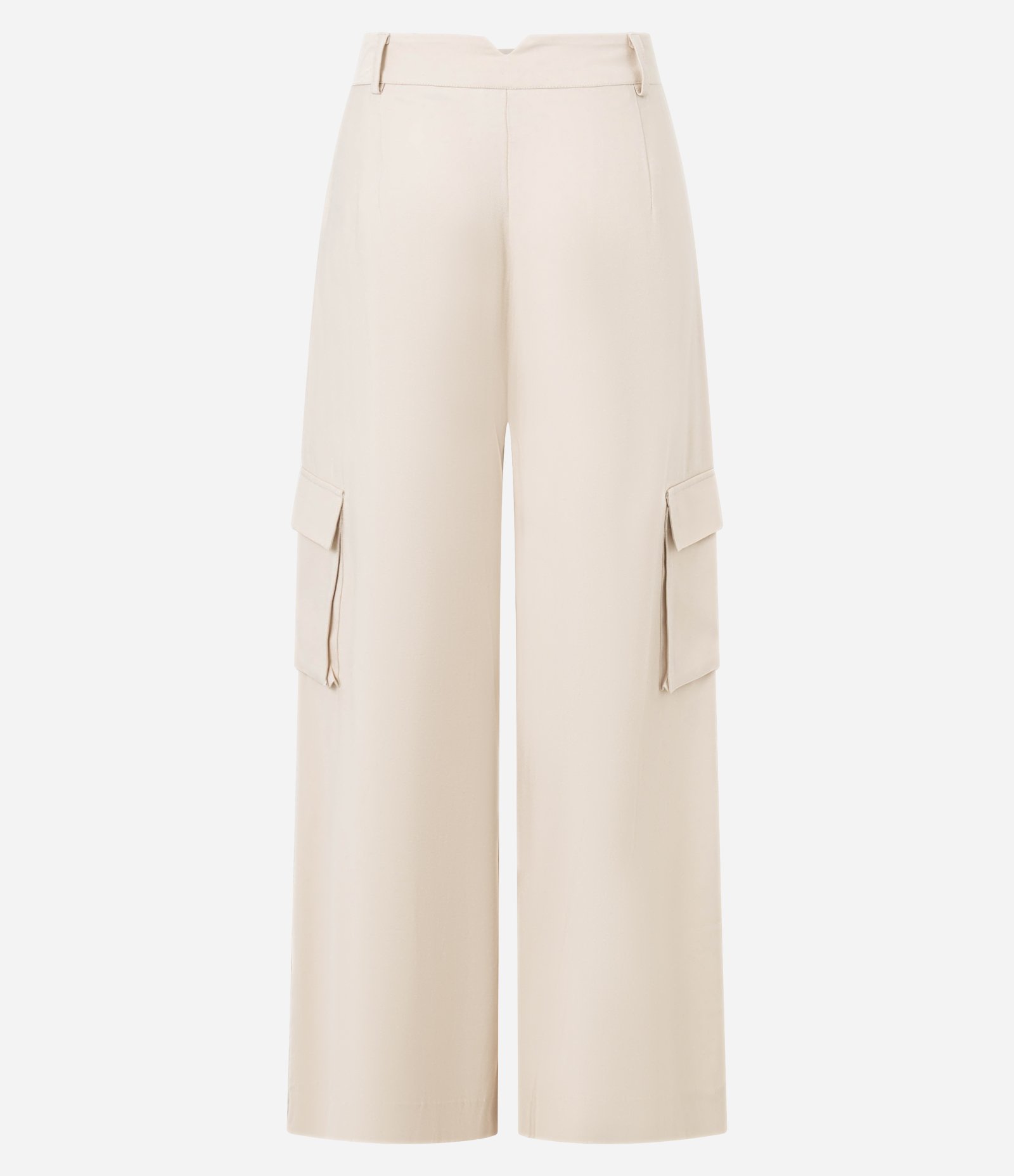 Calça Pantalona com Bolsos Cargo Laterais Off White 6