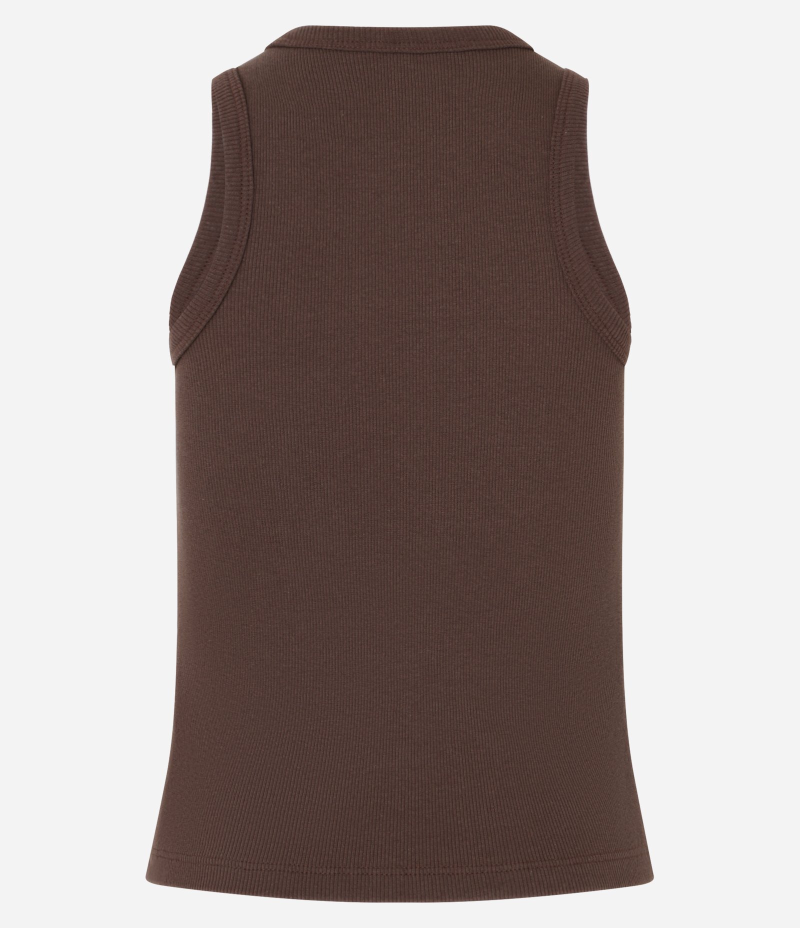 Blusa Regata Básica em Ribana com Leve Textura 6