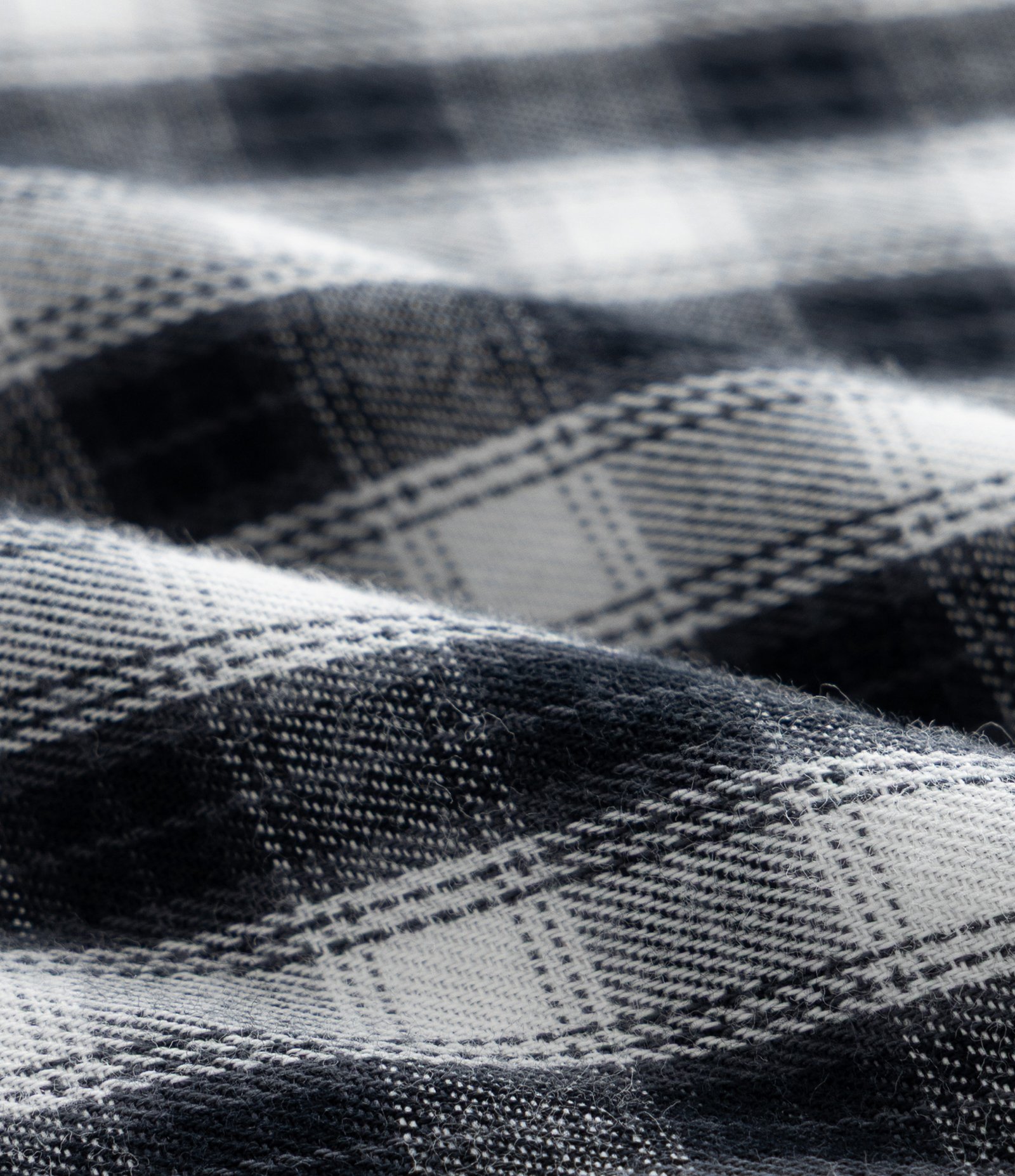 Camisa Infantil com Estampa Xadrez - Tam 5 a 14 Anos Branco/Preto 3