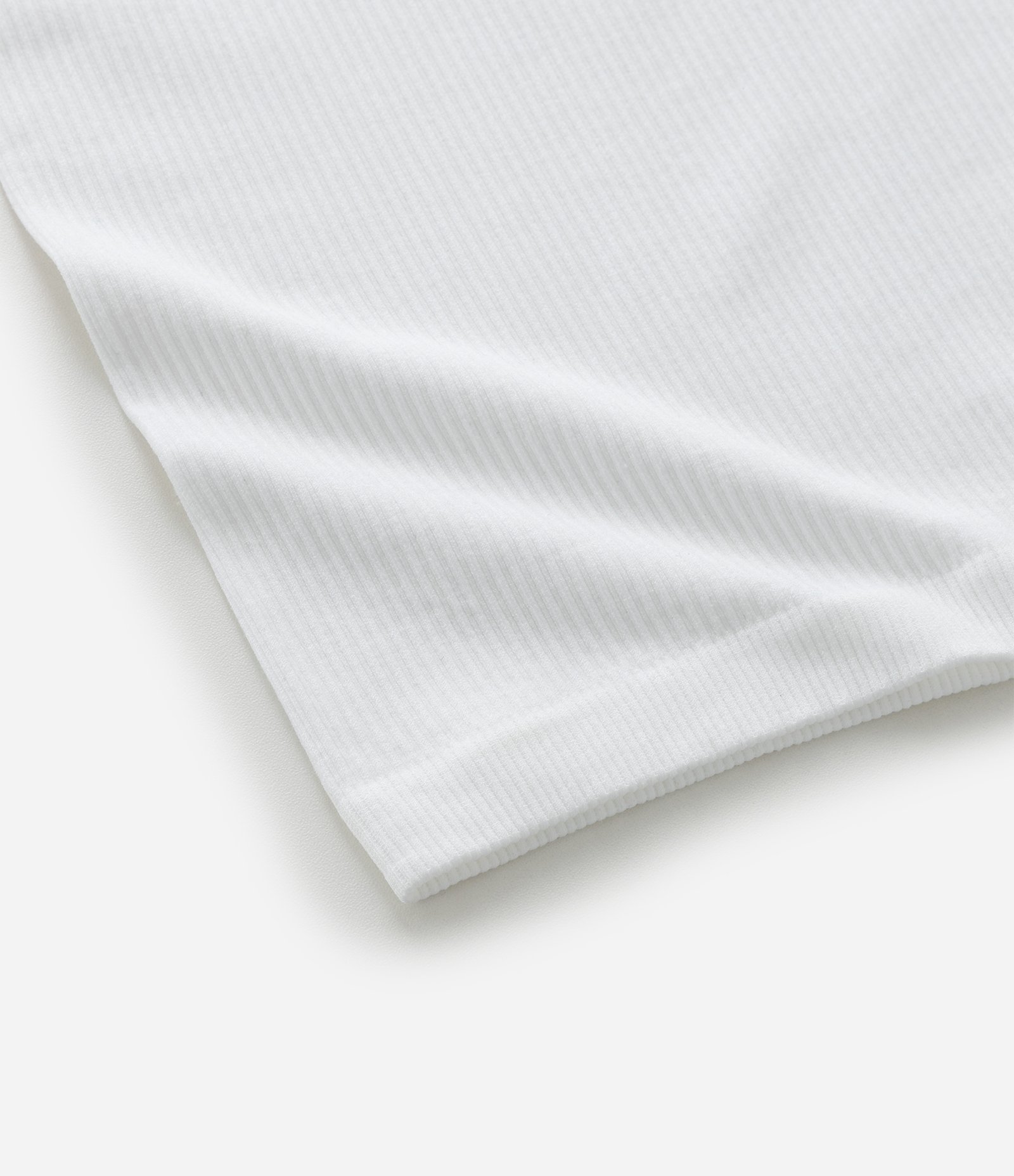 Camiseta Infantil Seamless Canelada - Tam 5 a 14 Anos Branco 5