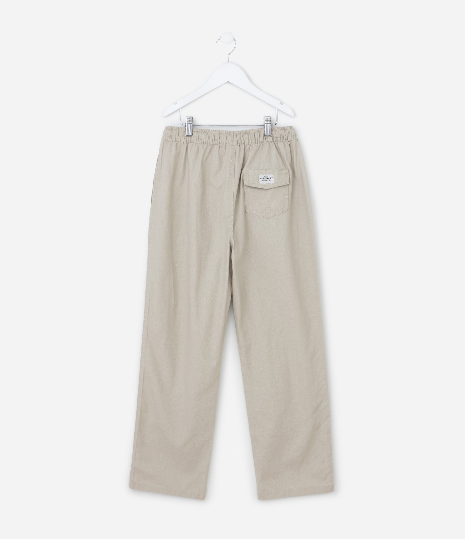 Calça Infantil Reta em Tricoline - Tam 5 a 14 Anos Cinza 2