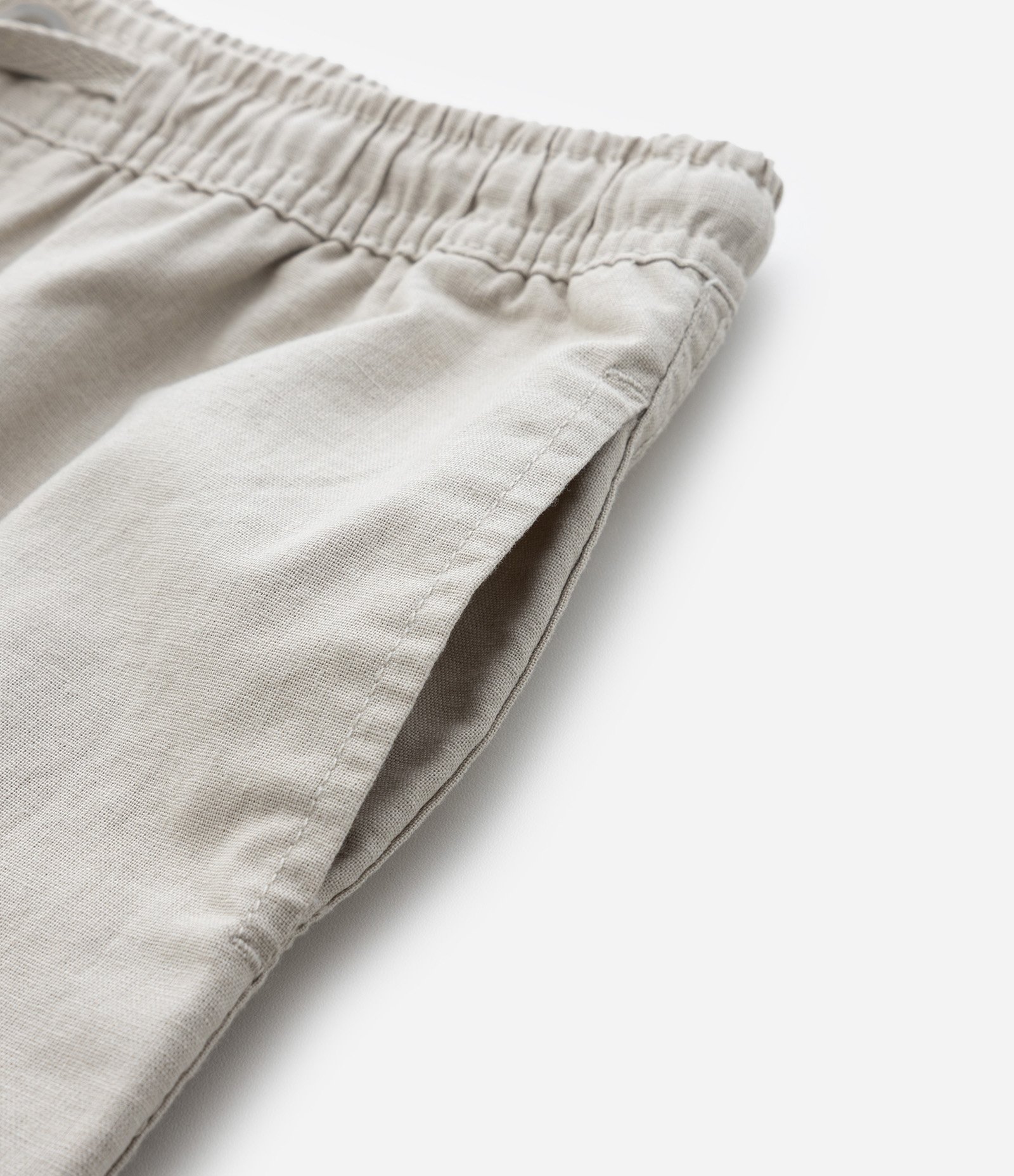 Calça Infantil Reta em Tricoline - Tam 5 a 14 Anos Cinza 4