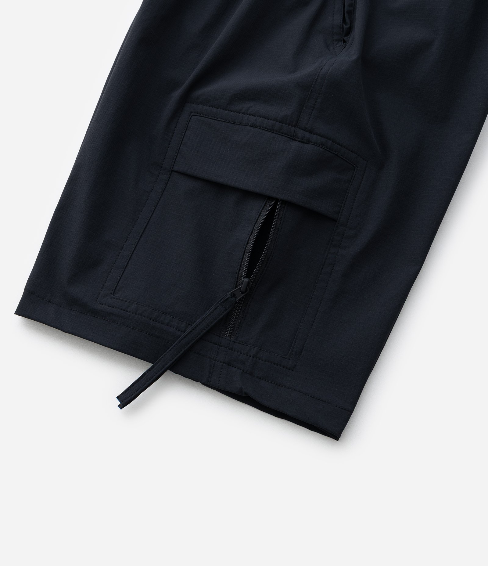 Bermuda Infantil com Bolsos Cargo e Zíper - Tam 5 a 14 Anos Preto 8