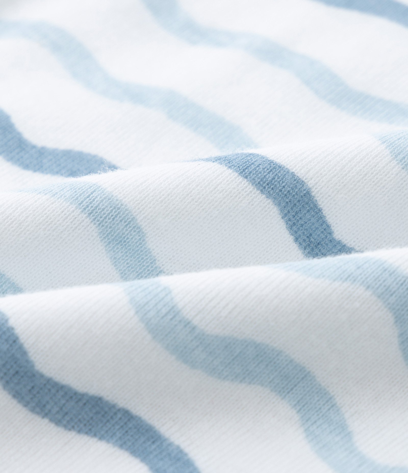 Kit 02 Bodies Infantis em Ribana com Estampa - Tam 0 a 18 meses Branco/Azul 3