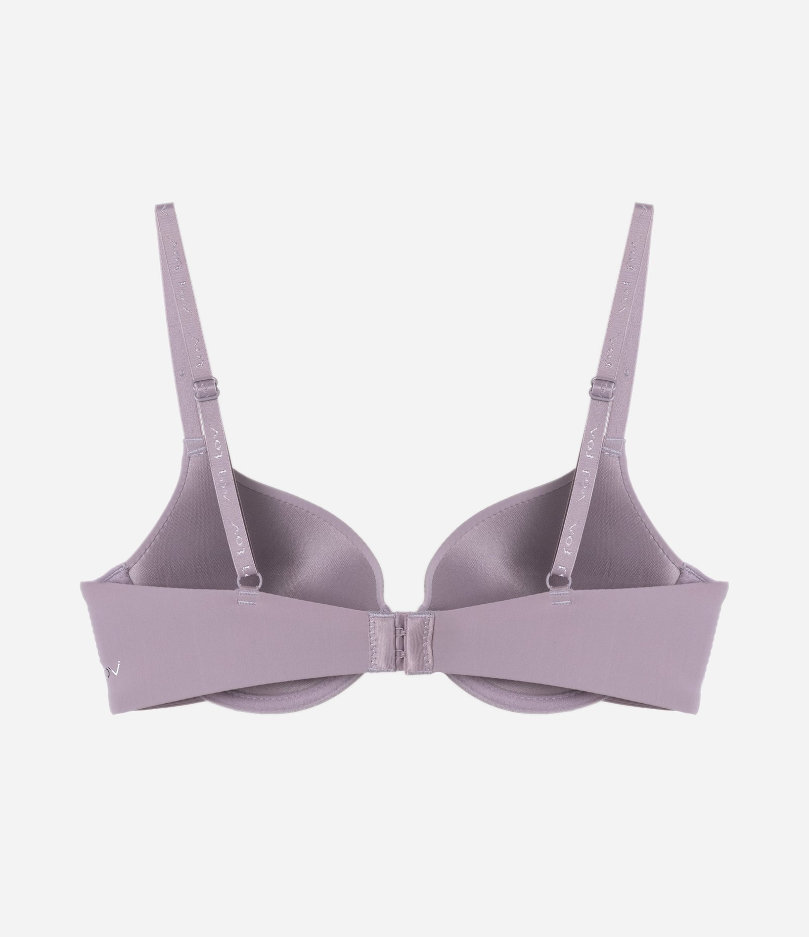 Sutiã Push Up em Microfibra Básico Lilás Neutro 6