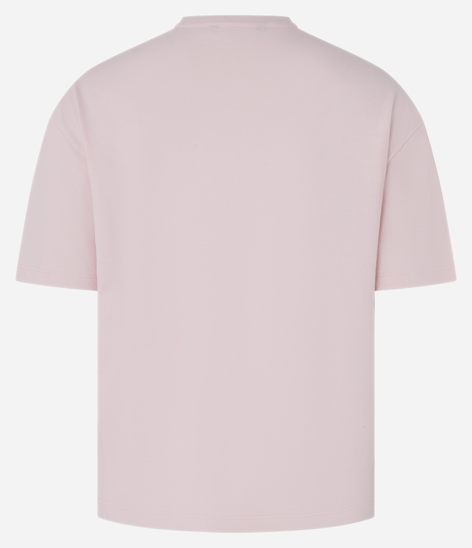 Camiseta Boxy em Algodão com Estampa Lettering Rosa Claro 6