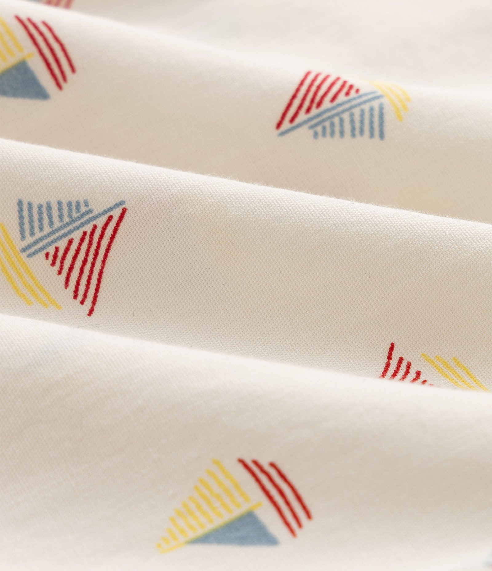 Body Camisa em Tricoline com Mini Ícones - Tam 0 a 18 Meses Off White 3