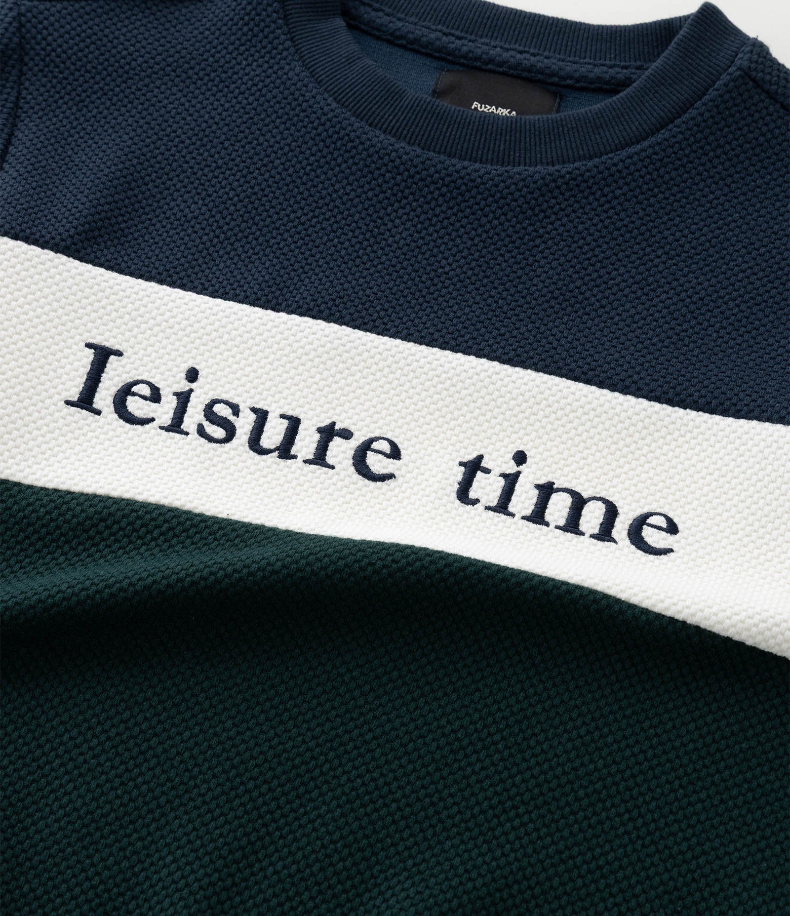 Casaco Infantil em Moletom Texturizado com Lettering - Tam 5 a 14 Anos Azul 7