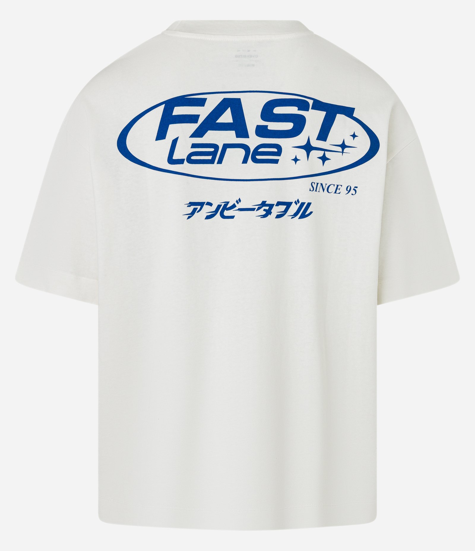 Camiseta Oversizdd em Algodão com Estampa Lettering Unbeatable Branco 5