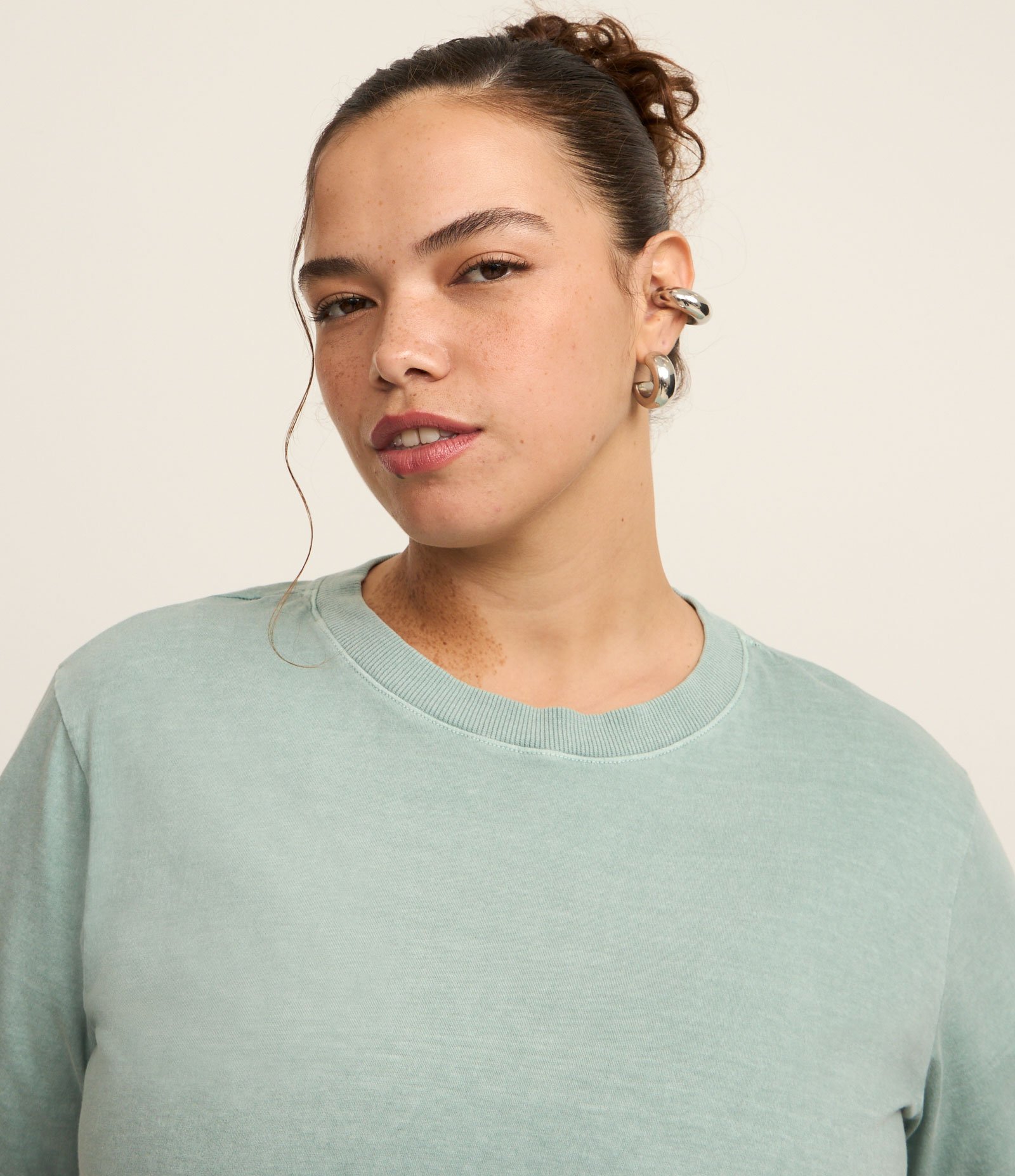 Blusa Básica Estonada Curve & Plus Size 3