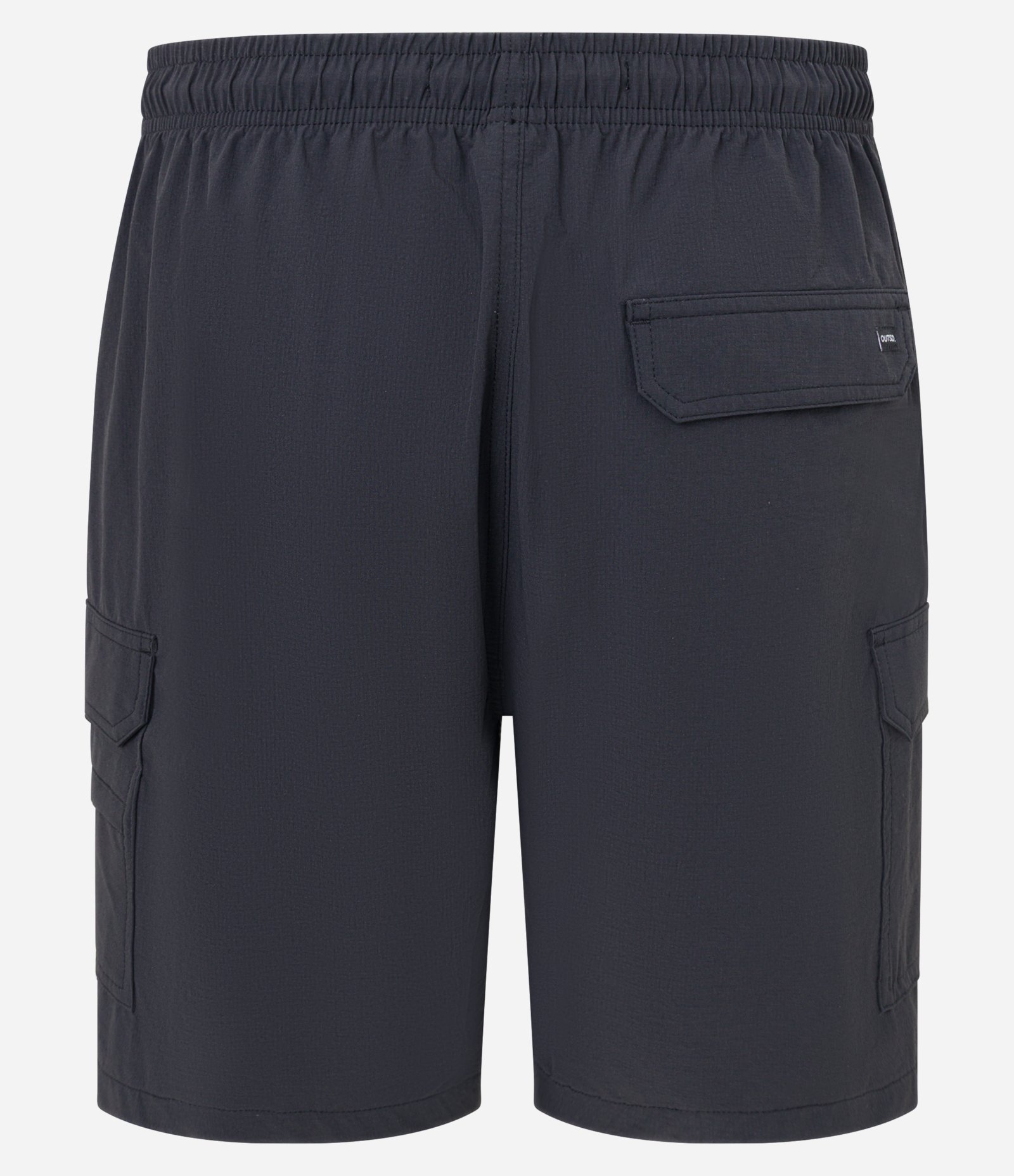 Bermuda em Poliamida com Bolso Cargo Preto 7