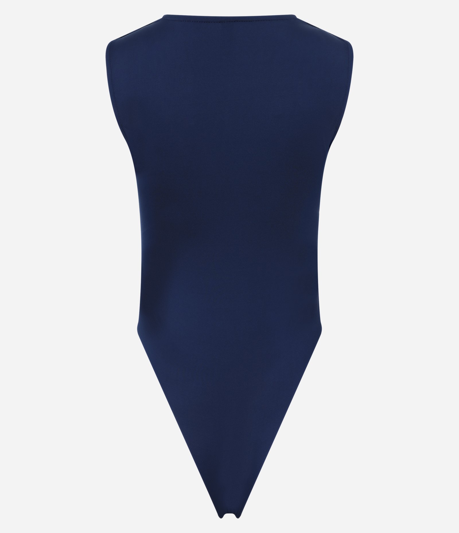 Body em Microfibra com Decote Quadrado Azul 5