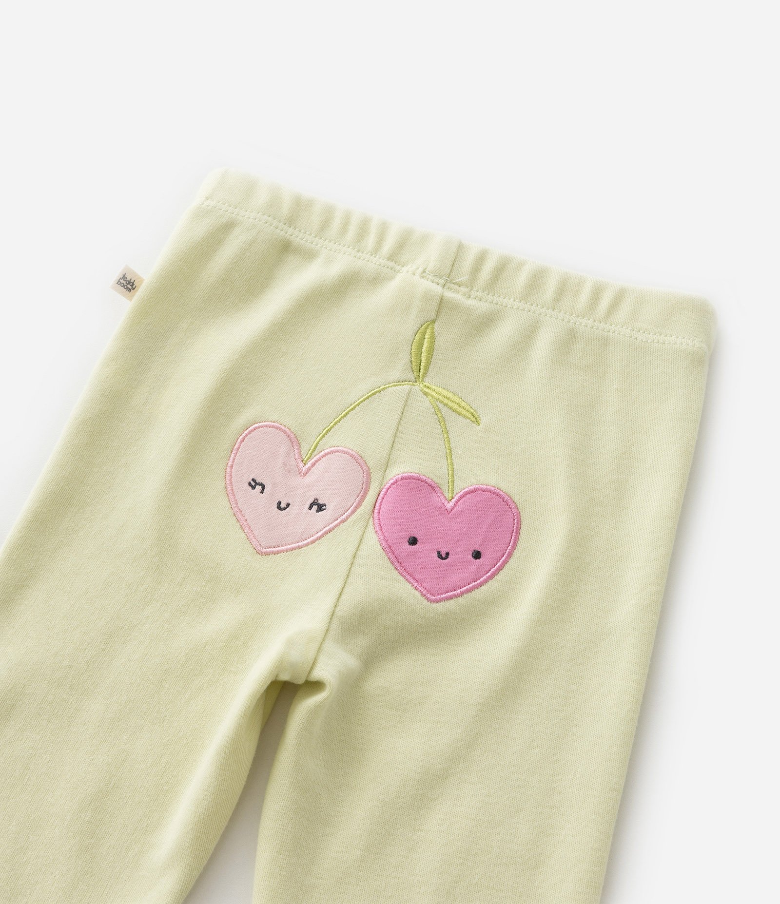 Conjunto Infantil com Estampa de Cereja - Tam RN a 18 meses Verde 12