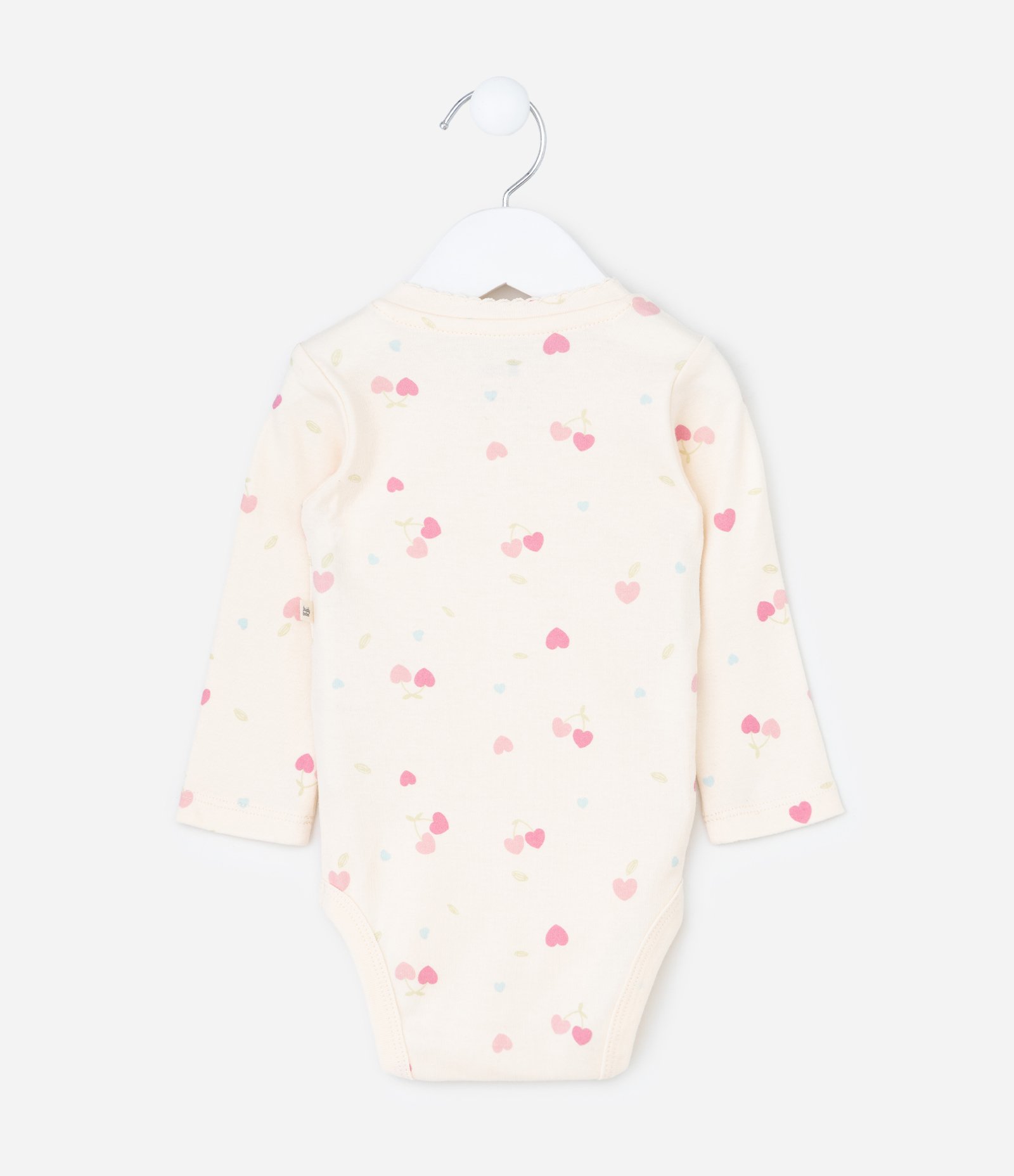 Conjunto Infantil com Estampa de Cereja - Tam RN a 18 meses Verde 4