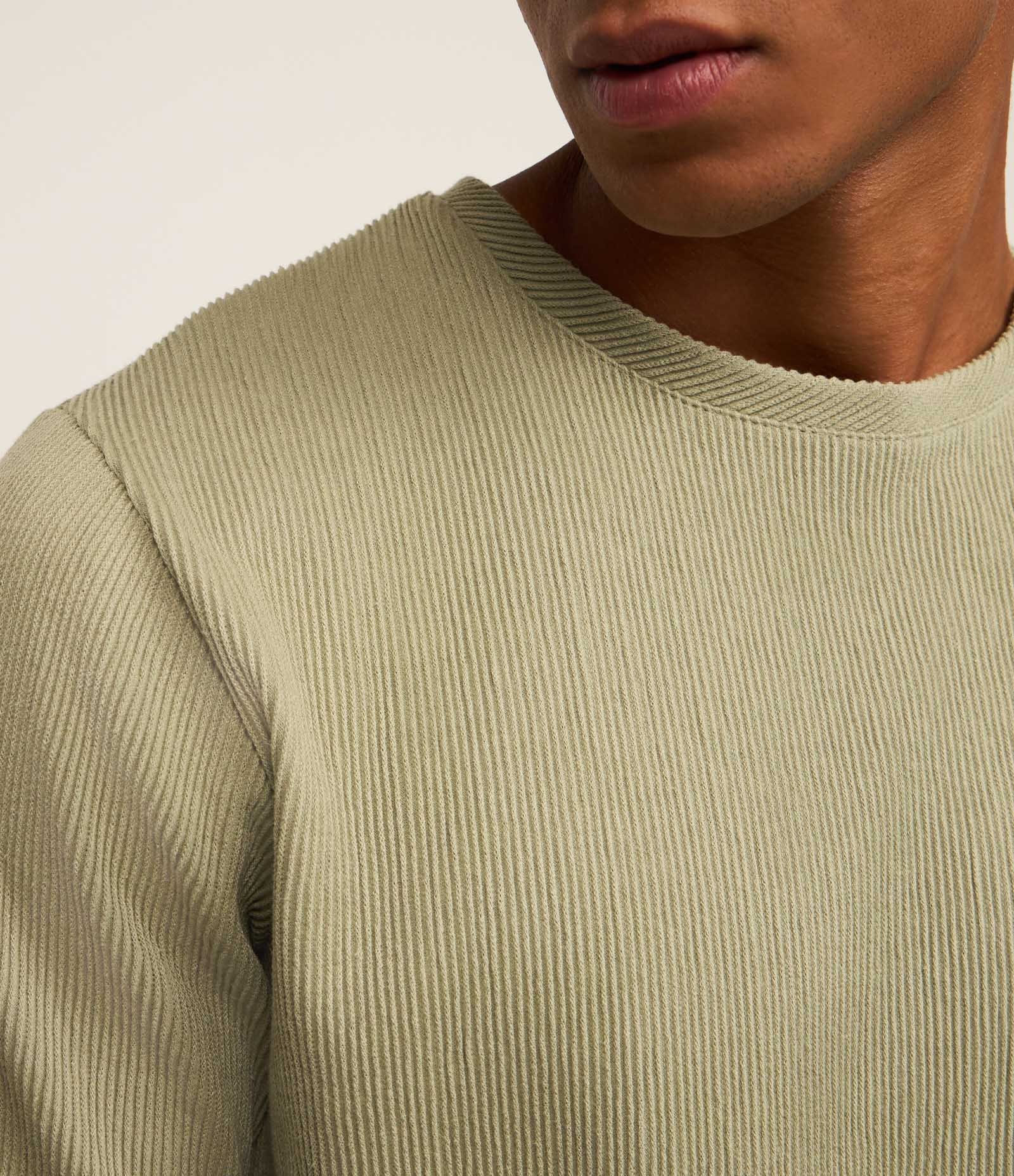 Camiseta Regular em Algodão Texturizado 3