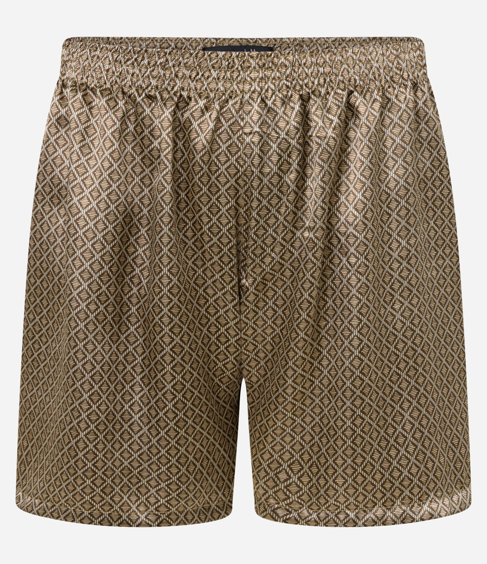 Cueca Samba Canção em Cetim Gravataria Bege 1