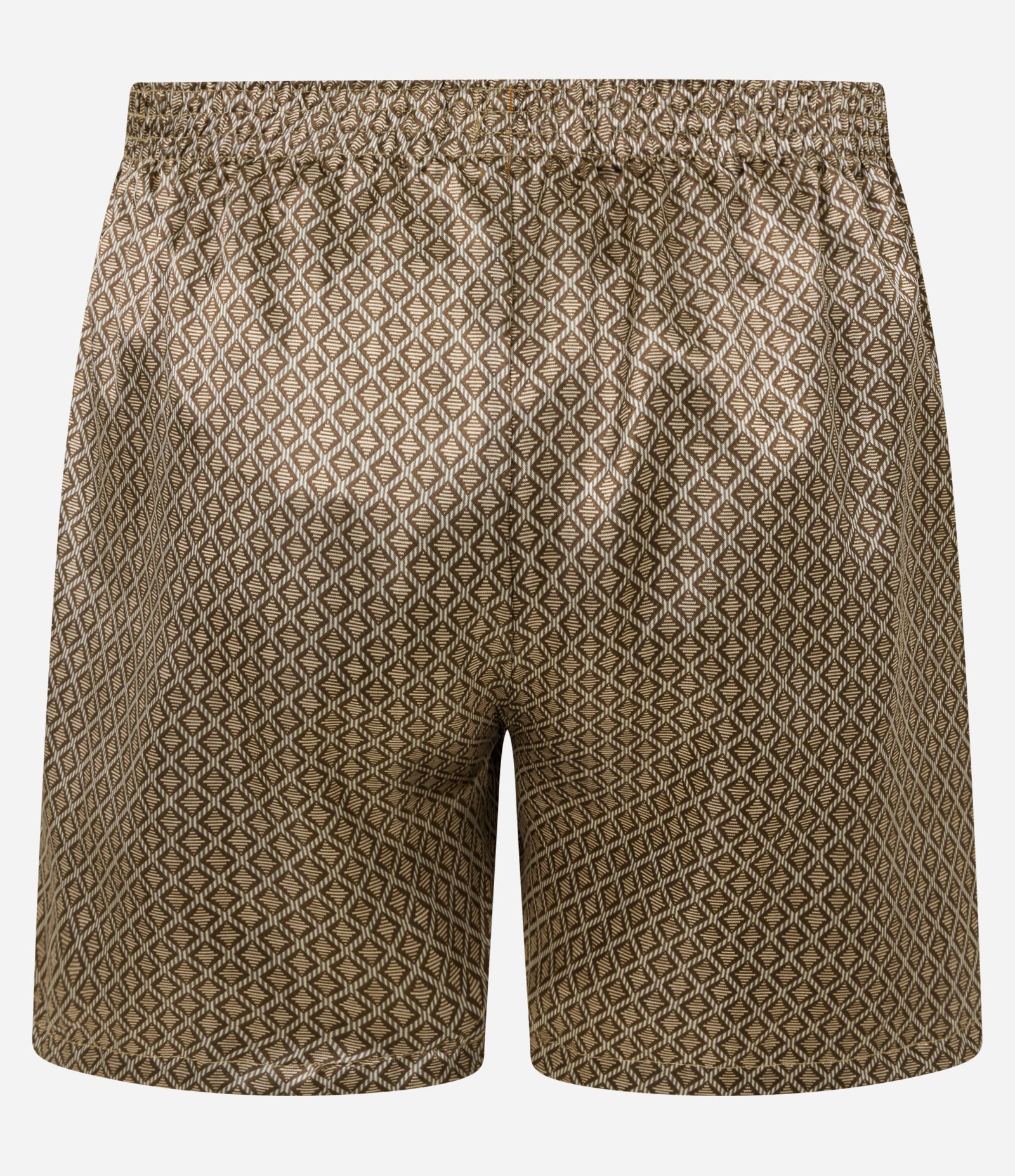 Cueca Samba Canção em Cetim Gravataria Bege 2