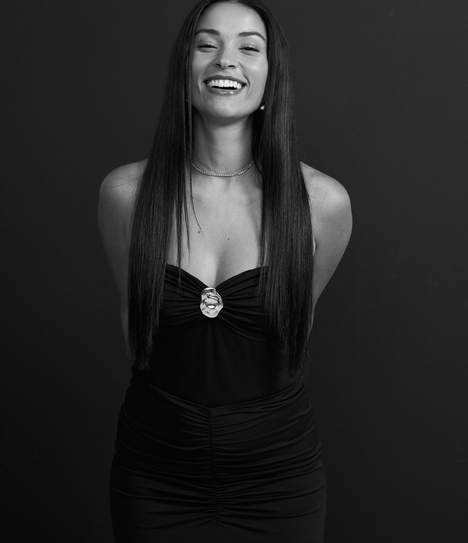 Body em Jersey Tomara que Caia e Aviamento no Busto Preto 4