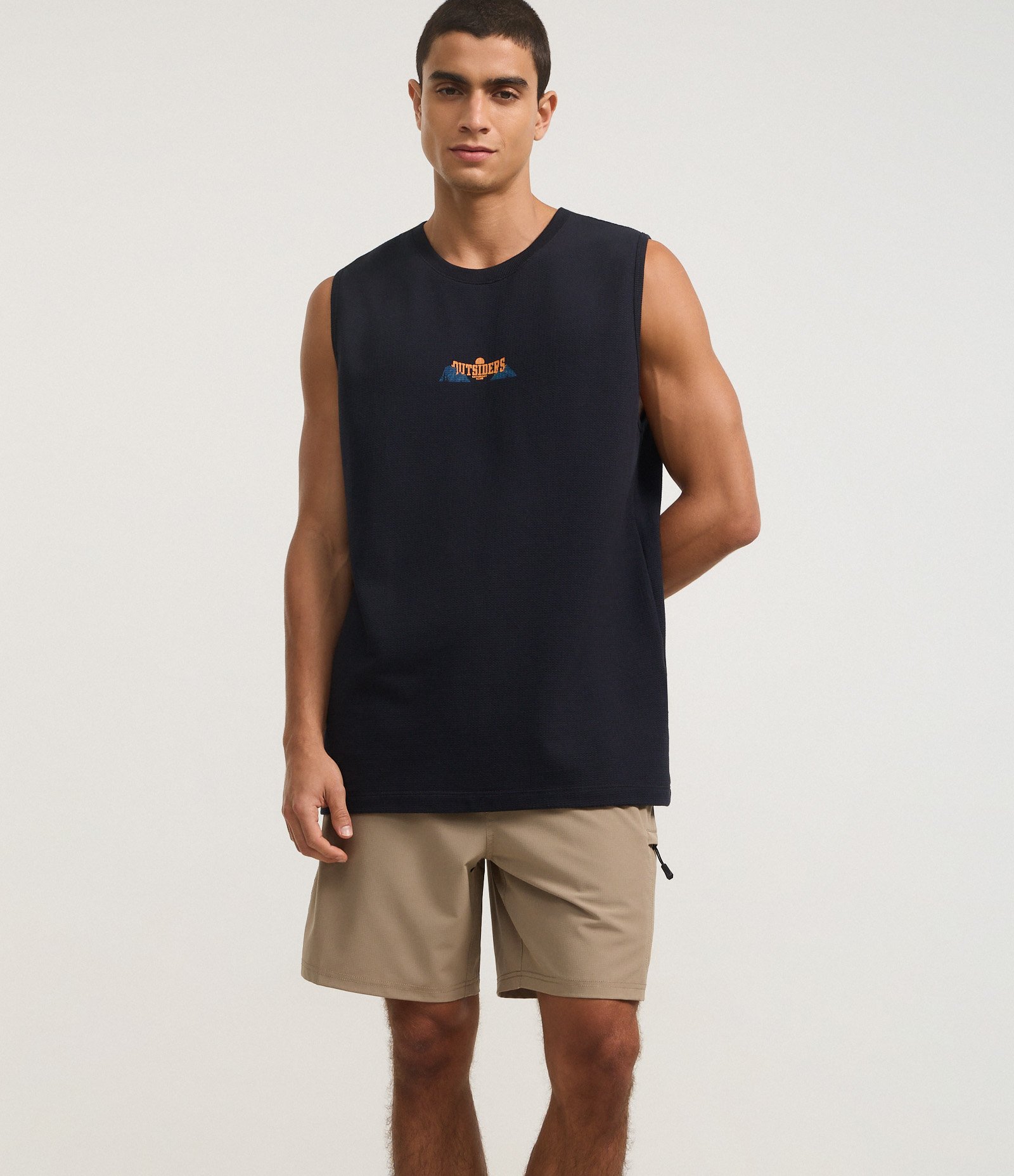 Bermuda em Ripstop com Bolso Lateral Bege 4