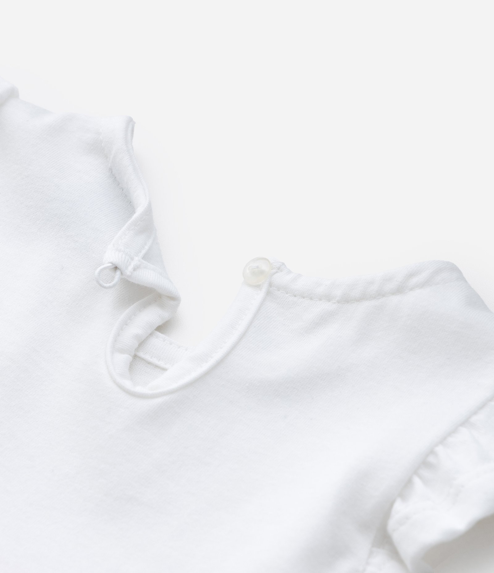 Vestido Infantil com Babados Maria e Lacinho - Tam 0 a 18 meses 4