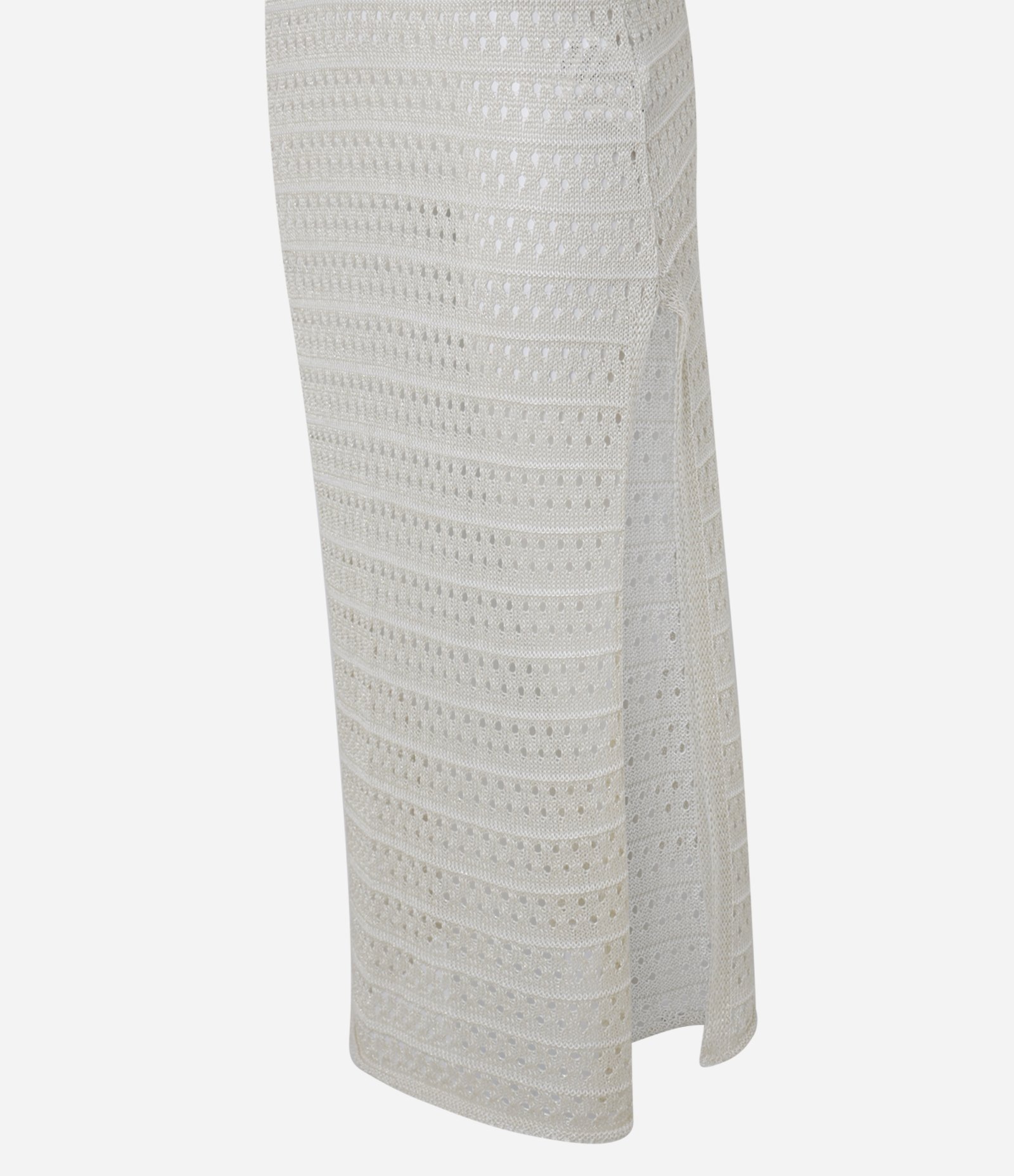 Saída de Praia Vestido com Detalhe de Argola Off White 7