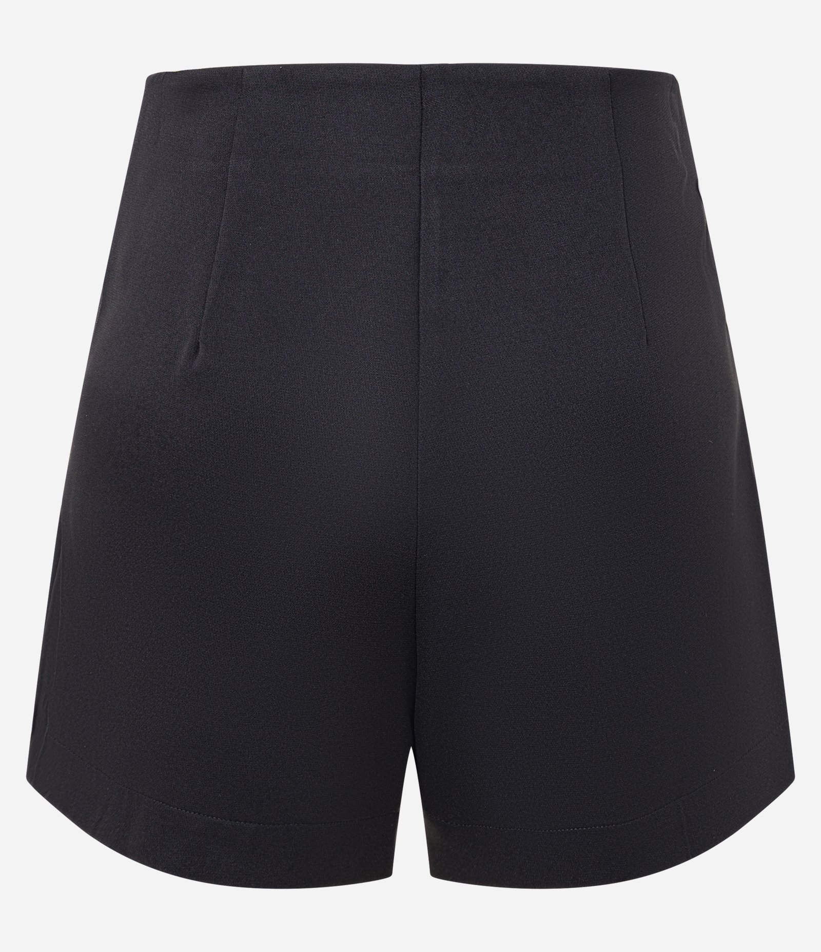 Short Saia em Alfaiataria com Nó frontal Preto 8