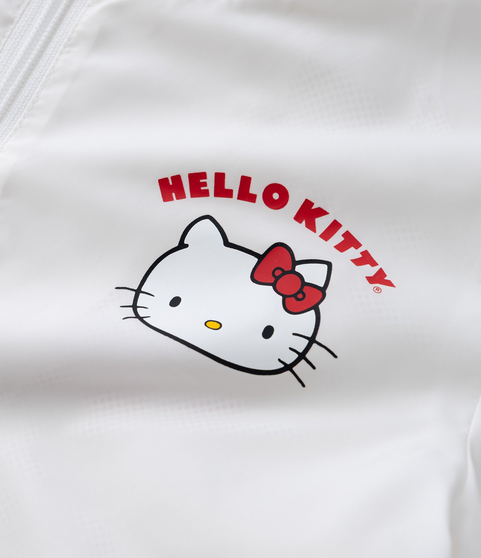 Jaqueta Infantil Quebra Vento com Estampa Hello Kitty - Tam 5 a 14 Anos Branco 8