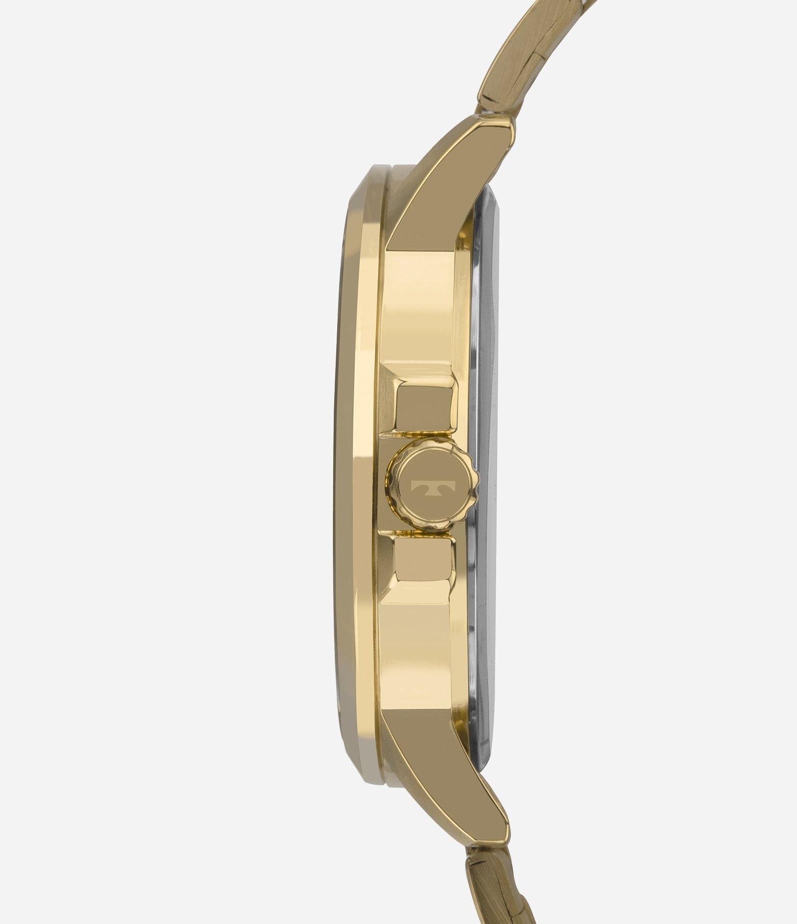 Relógio Analógico Masculino Technos Dourado 2