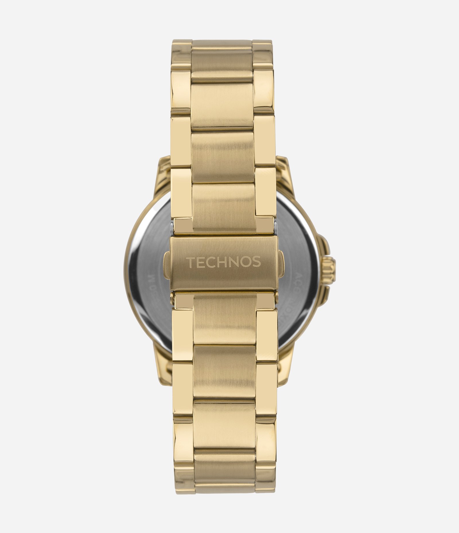 Relógio Analógico Masculino Technos Dourado 3