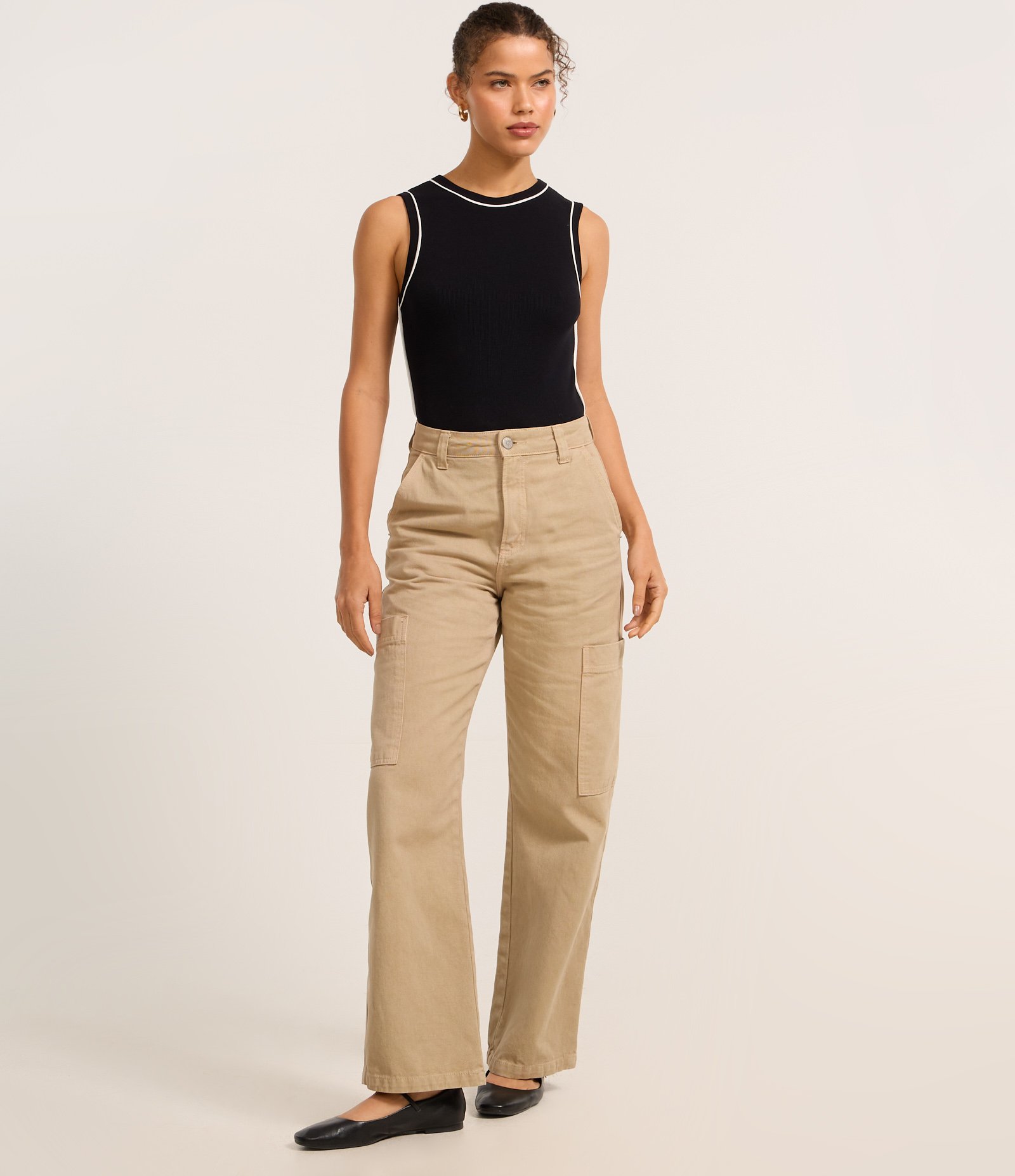 Body em Ribana com Viés Contrastante Preto 2