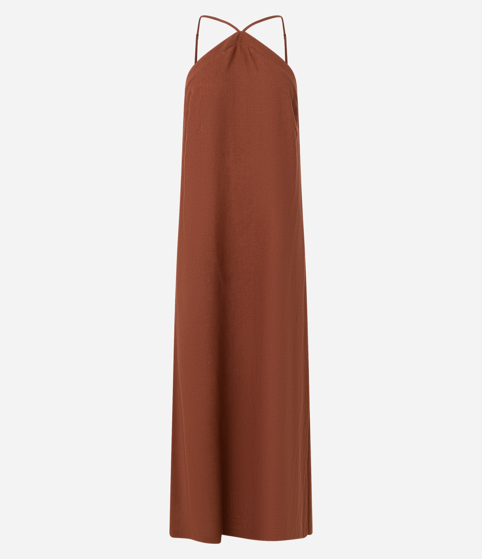 Vestido Longo Midi Frente Única em Viscolinho 6