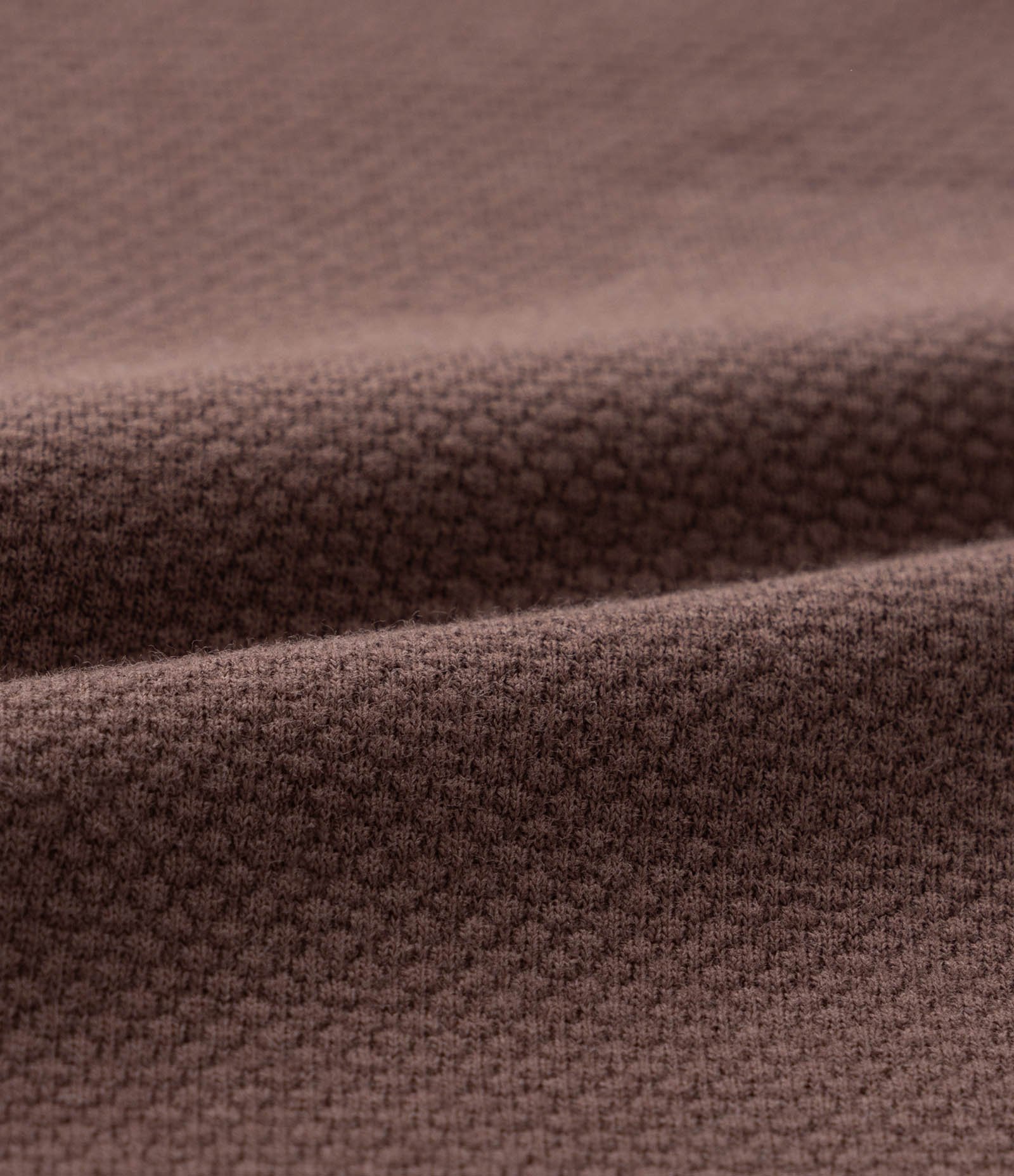 Camiseta Infantil Texturizada com Viés Contrastantes - 5 a 14 Anos Marrom 3