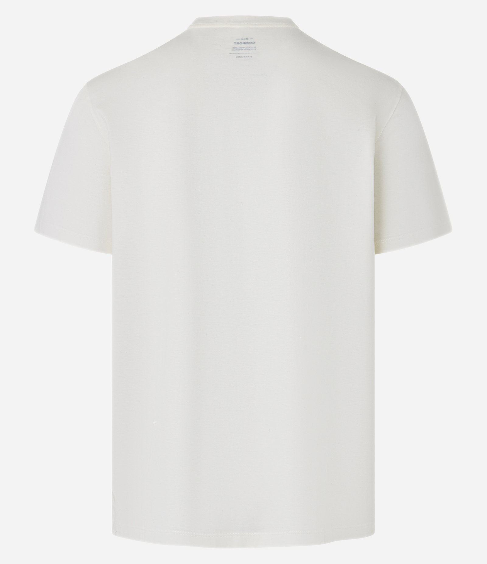 Camiseta Comfort em Algodão com Estampa de Barco Off White 2