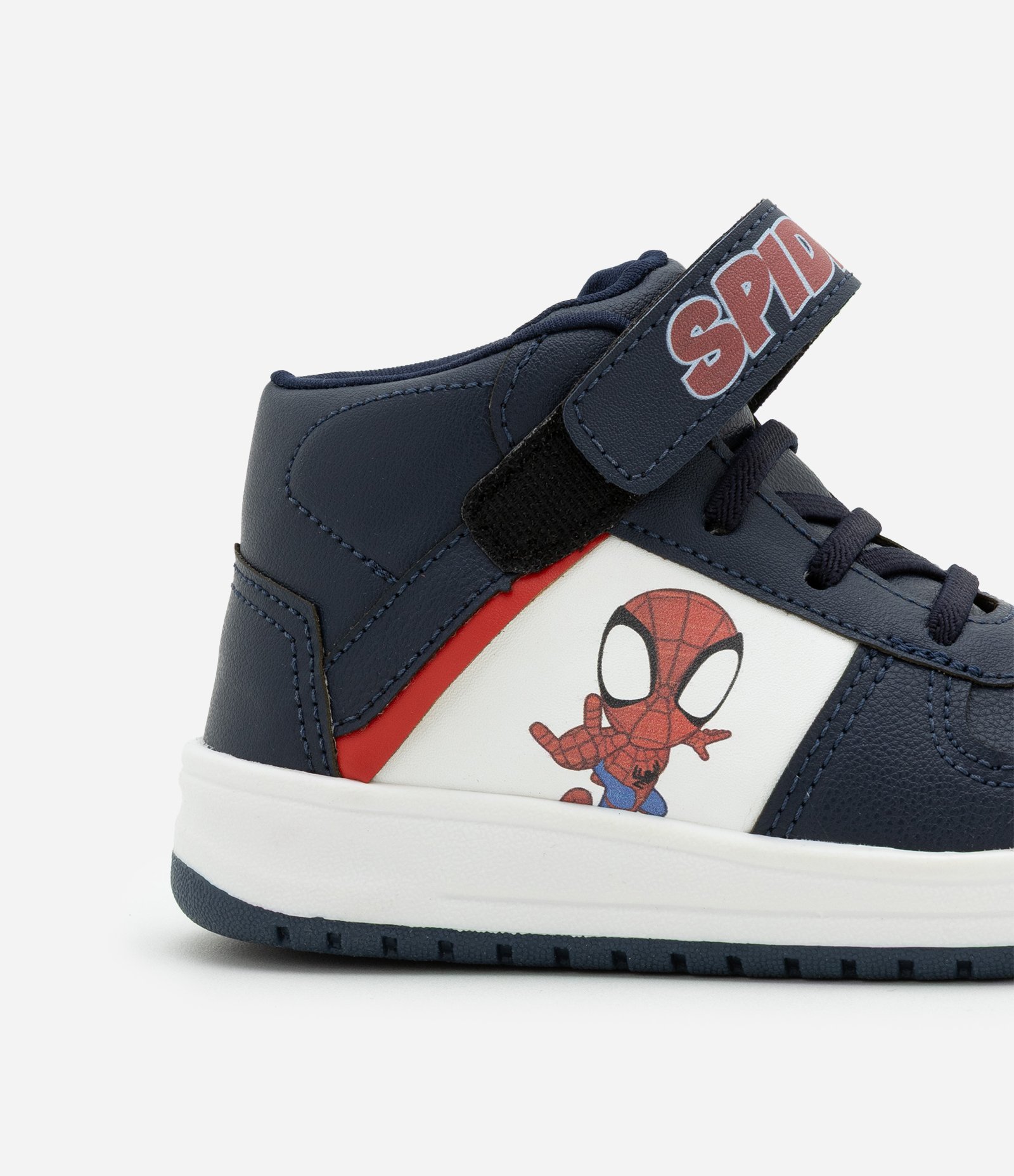 Tênis Abotinado Infantil com Estampa Spidey - Tam 20 a 27 Azul Escuro 4