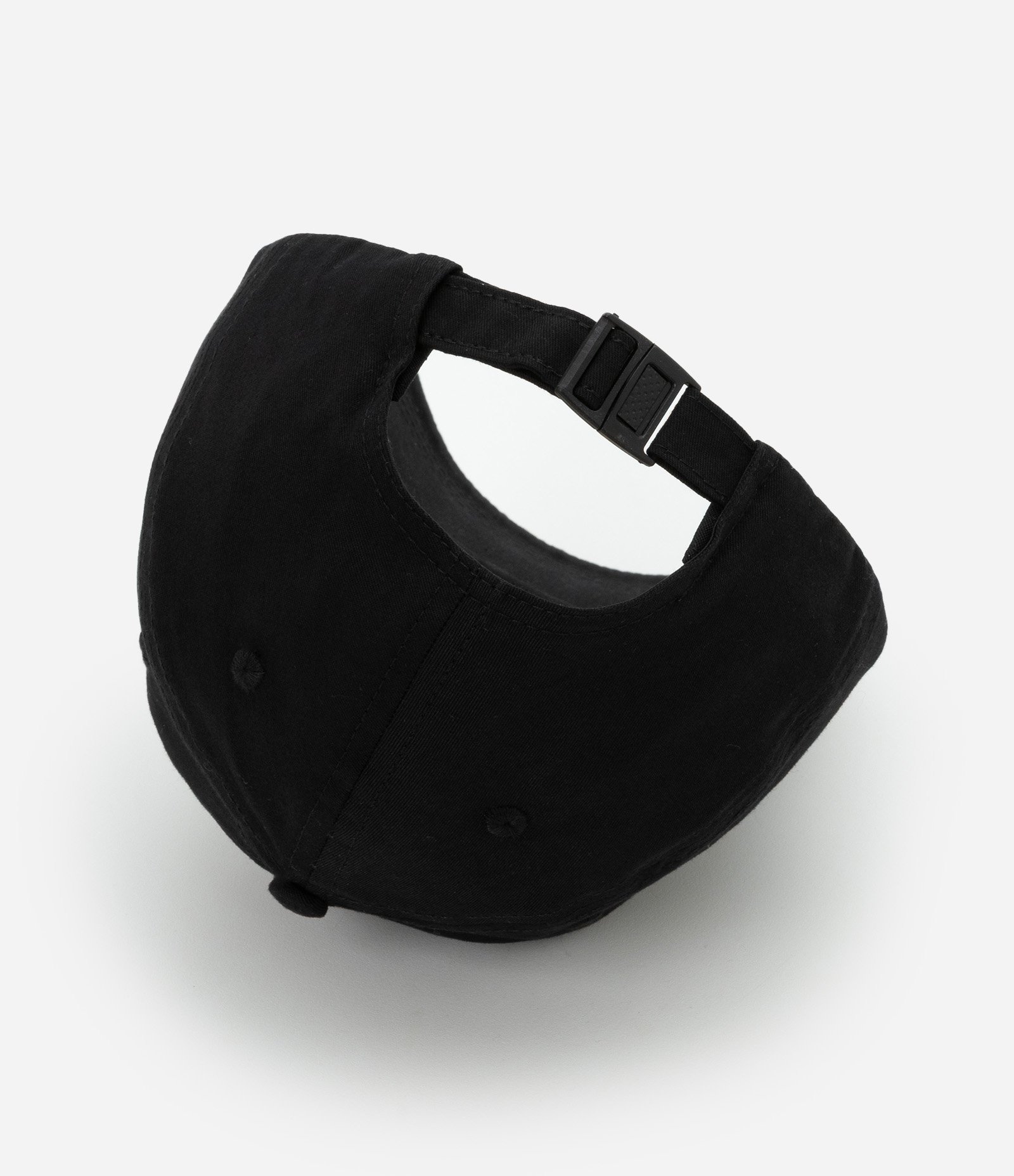 Boné Aba Curva em Sarja com Bordado Running Culture Preto 3