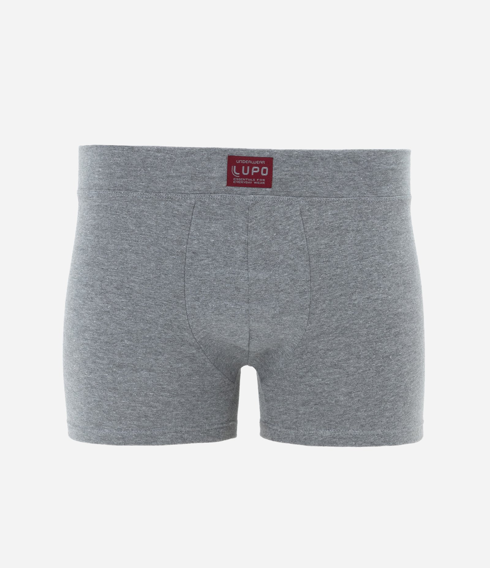 Cueca Boxer Comfy em Algodão com Elastano Lupo Cinza 1