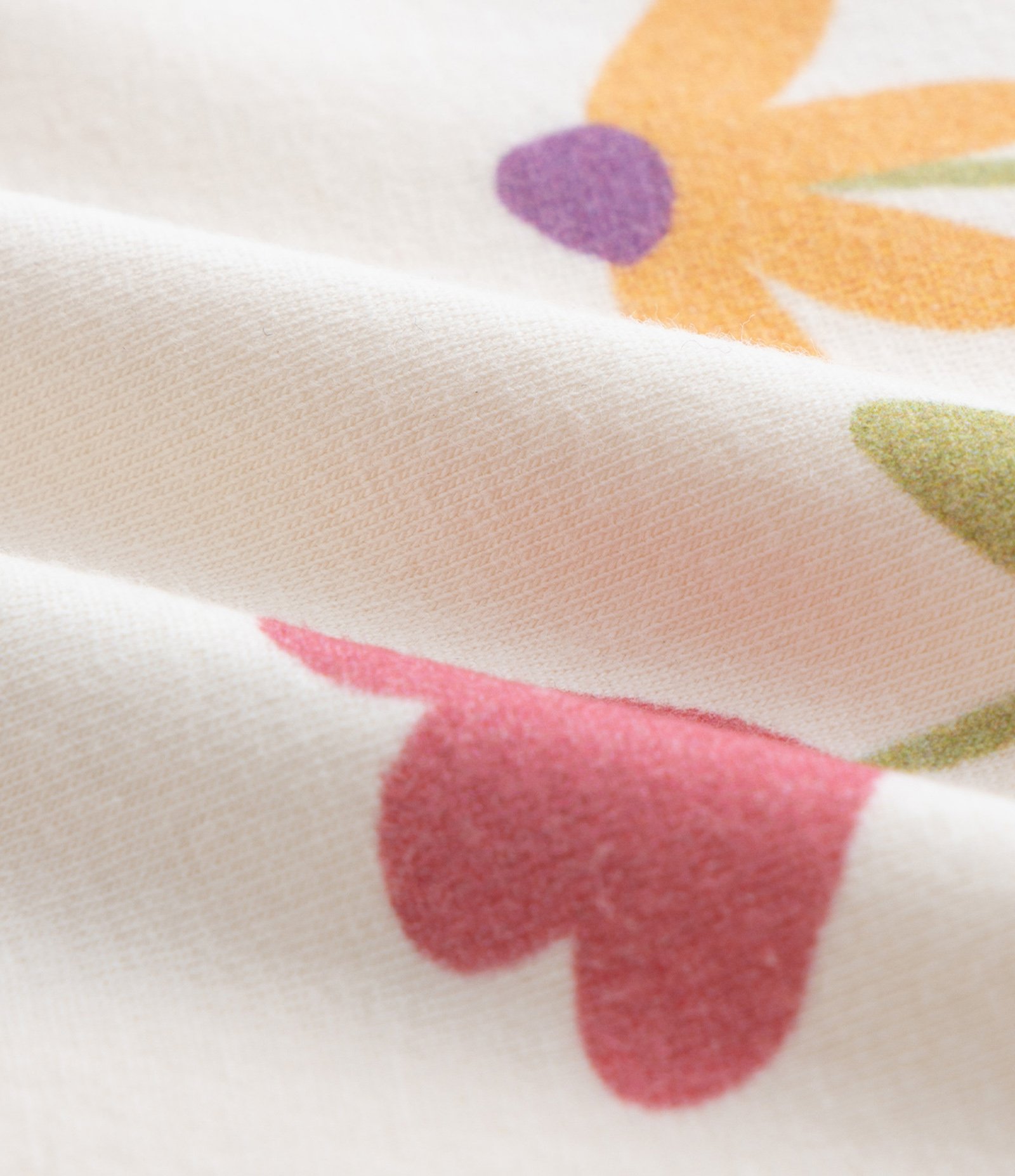 Body Infantil com Estampa Tulipinhas - Tam 0 a 24 meses Bege 3