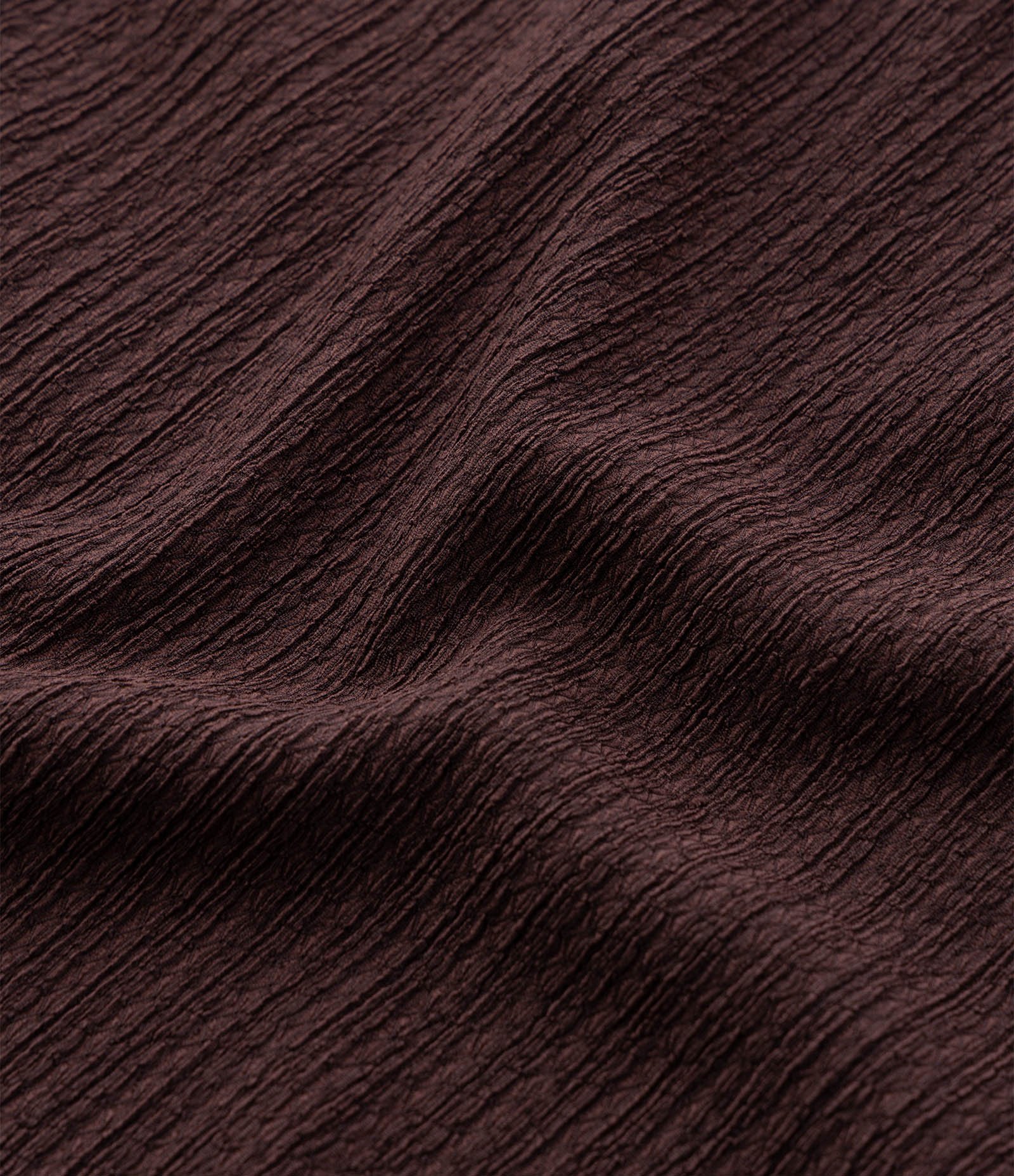 Calça Flare texturizada em Anarruga Curve e Plus Size Marrom 3