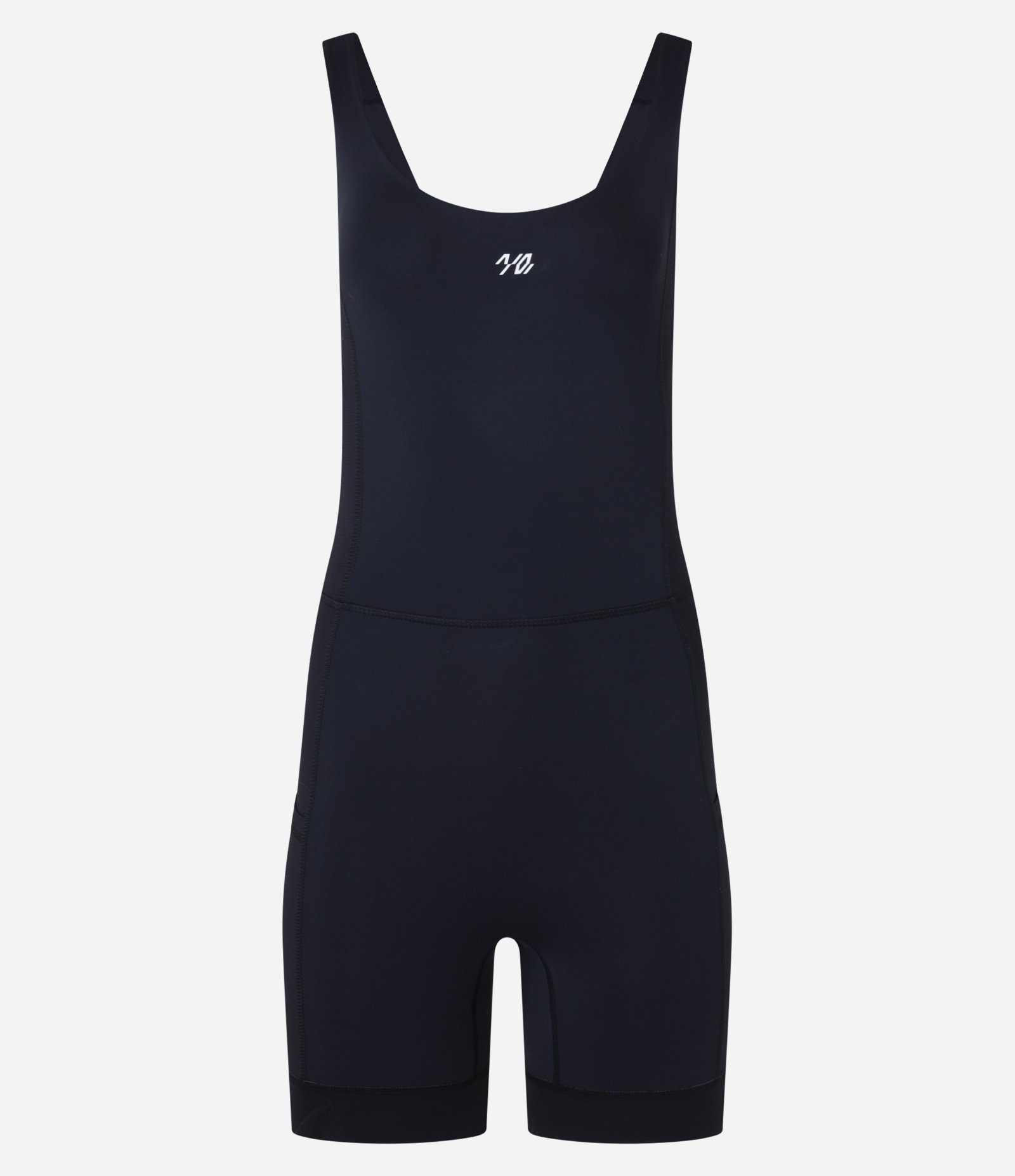 Macaquinho Esportivo em Microfibra com Bolsos Preto 9